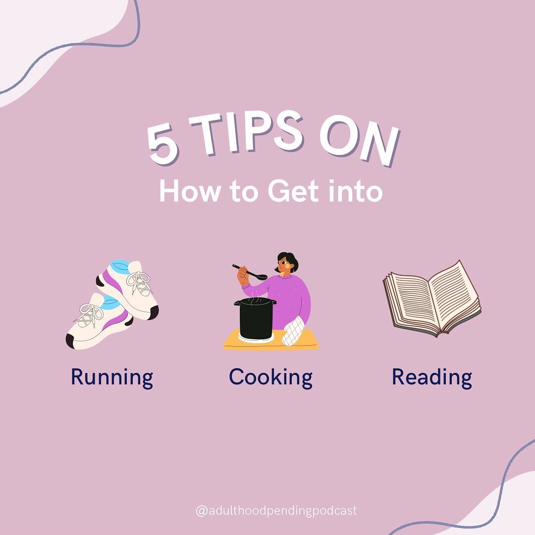 In our latest episode, we chatted about hobbies! From running to cooking to reading, these are all activities we enjoy. But how does one get into them&hellip;? We&rsquo;ve provided you all with 5 tips on how to pick up these hobbies! 

#podcast #epis