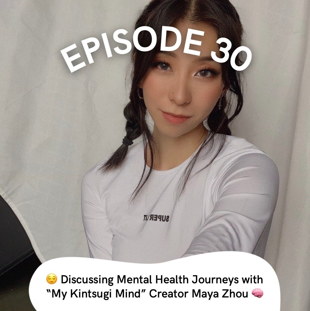 Today our episode with @mykintsugimind is out! In our episode, we interview Maya Zhou on mental health. We discuss: 
💡 Maya's new proactive approach to mental health
🌱 How she still finds growth in her journey during the down periods
🧐 Misconcepti