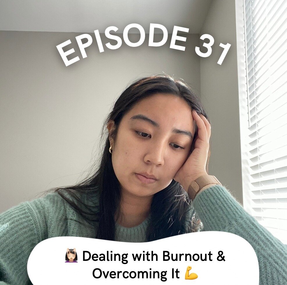 Our last episode of season 3 is out today! In this episode we discuss burnout: 
🔍 How we identify when we're feeling burnt out
👯&zwj;♀️ Social vs. professional burnout 
🙅🏻&zwj;♀️ How we stop burnout from happening
💆🏻&zwj;♀️ How we get out of ou