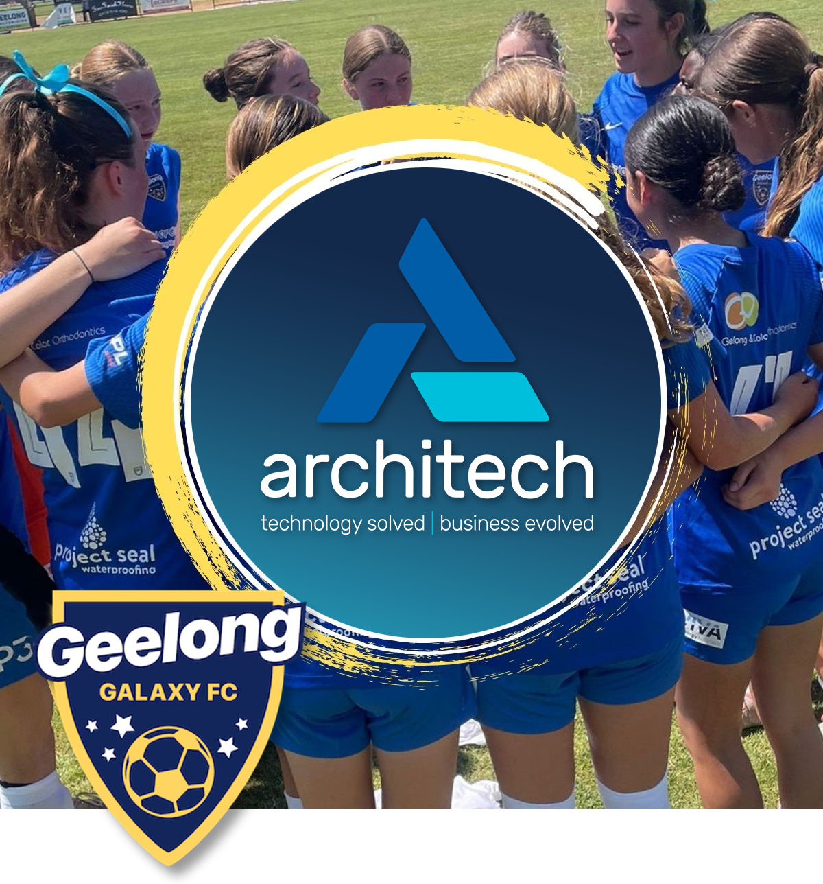 ArchiTech are a proud sponsor partner of Geelong Galaxy FC
