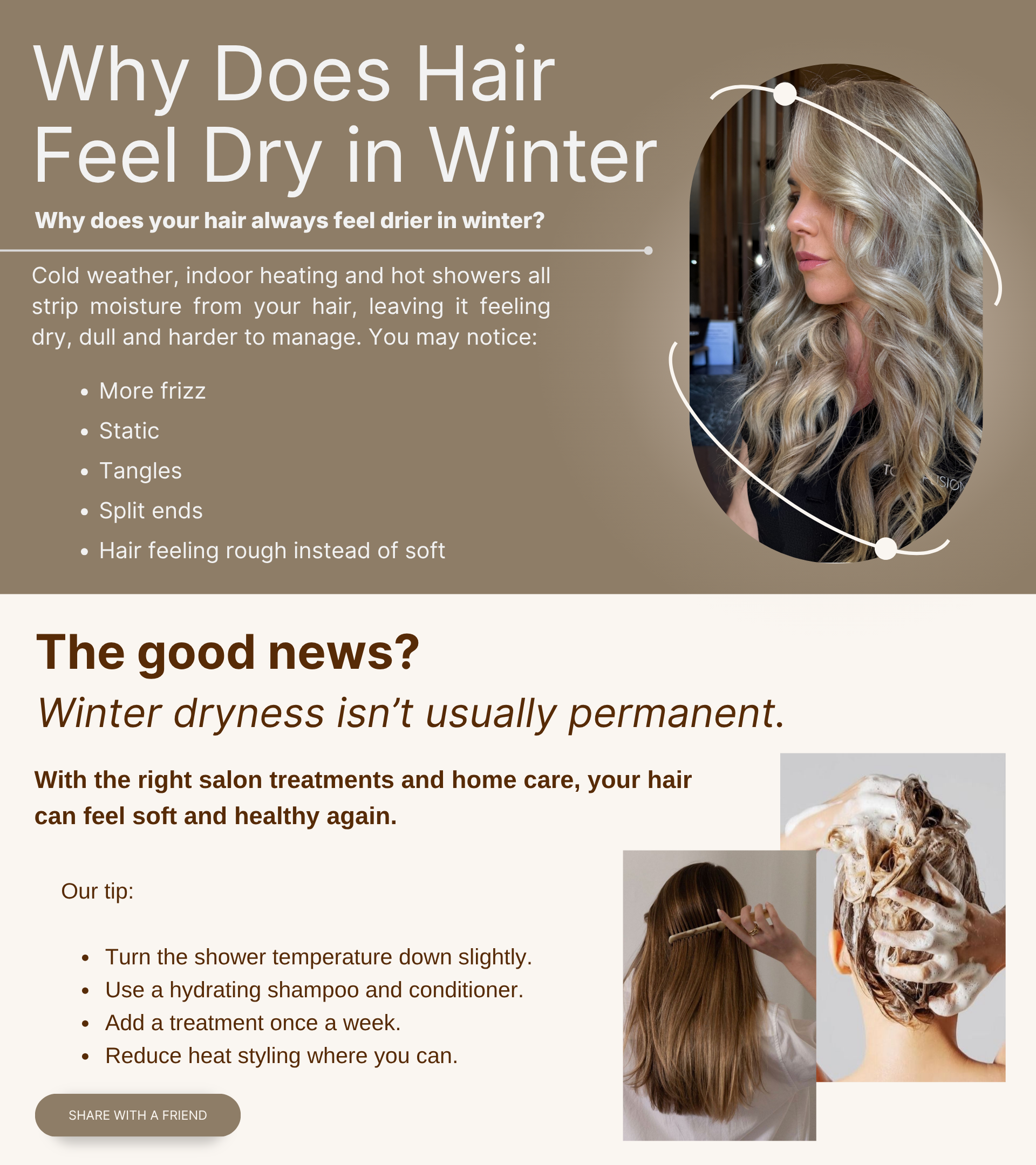 why does hair feel dry in winter