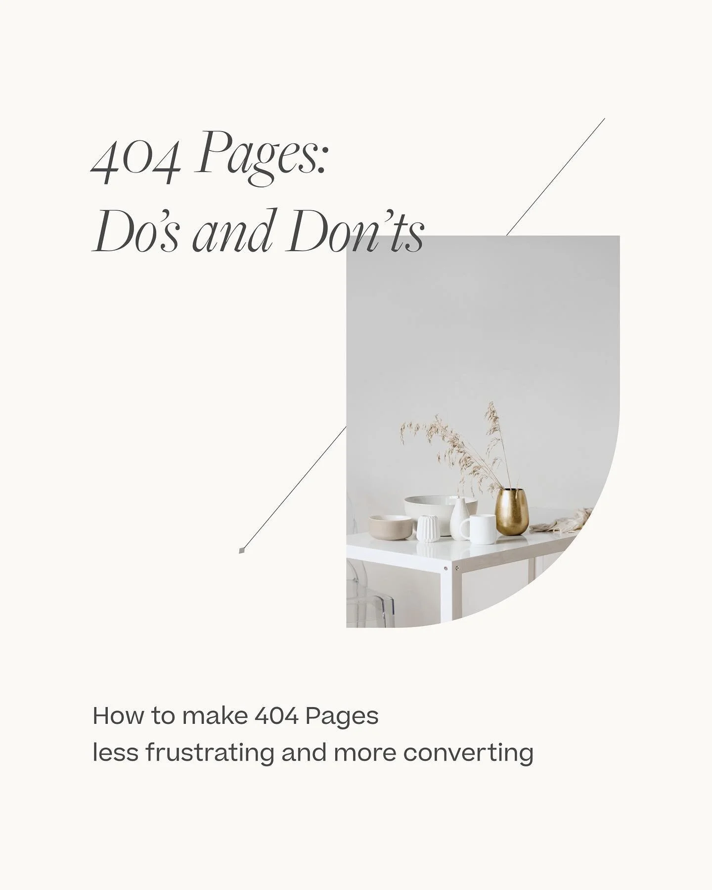 Oh no, it&rsquo;s a 404 page! 😰 Aren&rsquo;t they the worst? Yes &hellip; and no.
It&rsquo;s true: Not-found pages cause headaches and frustration. But it doesn&rsquo;t have to be that way!

🤔 First things first, what is a 404 page? 
A 404 page is 