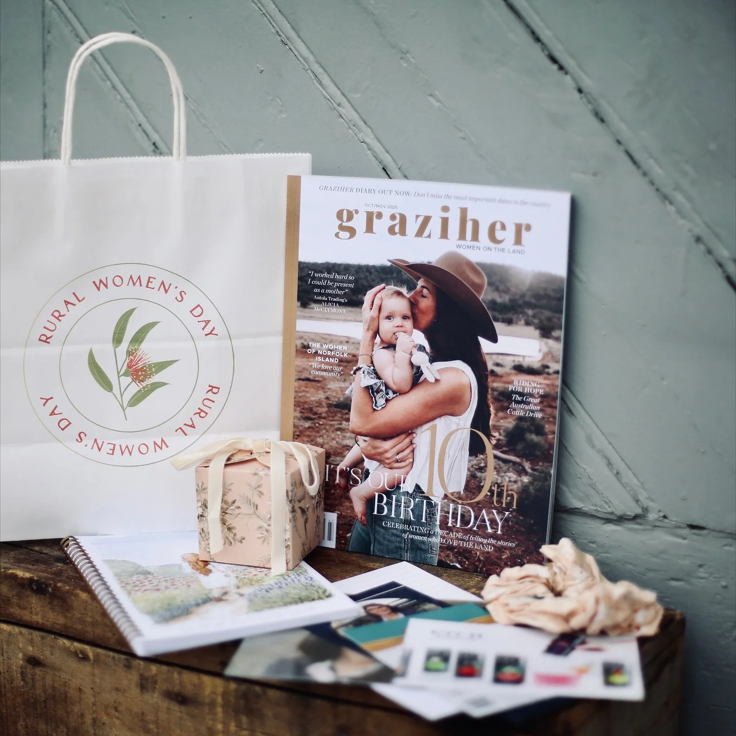 ✨ Congratulations @graziher on your 10th Birthday Issue - Celebrating a decade of telling the stories of women who love the land ✨

We are so proud of the Graziher team - especially @claireydunne who has created this beautiful publication for women t