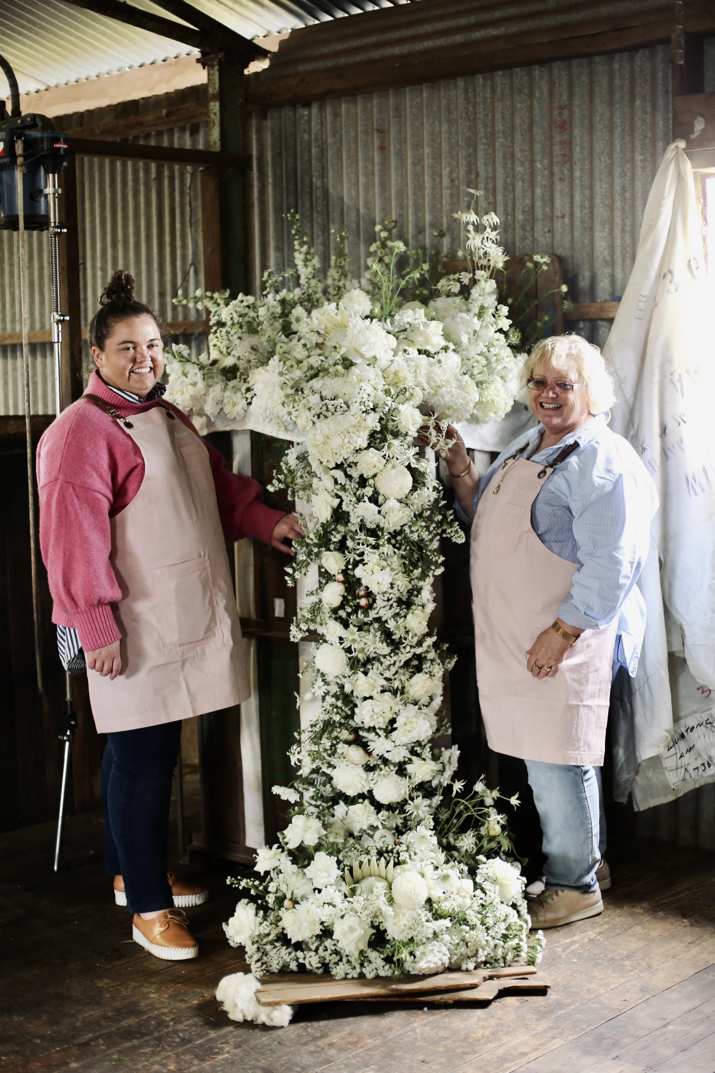 Jackie & her mum Christine