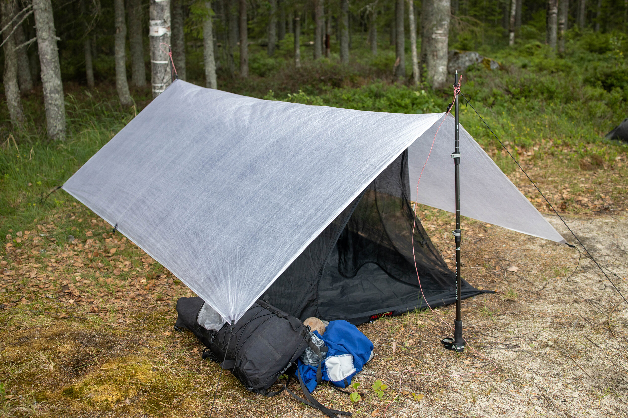 Tarp Ultralight octogonal - Tarp hamac - Tarp camo - Bâche de camping -  Koksoak Outdoor co.