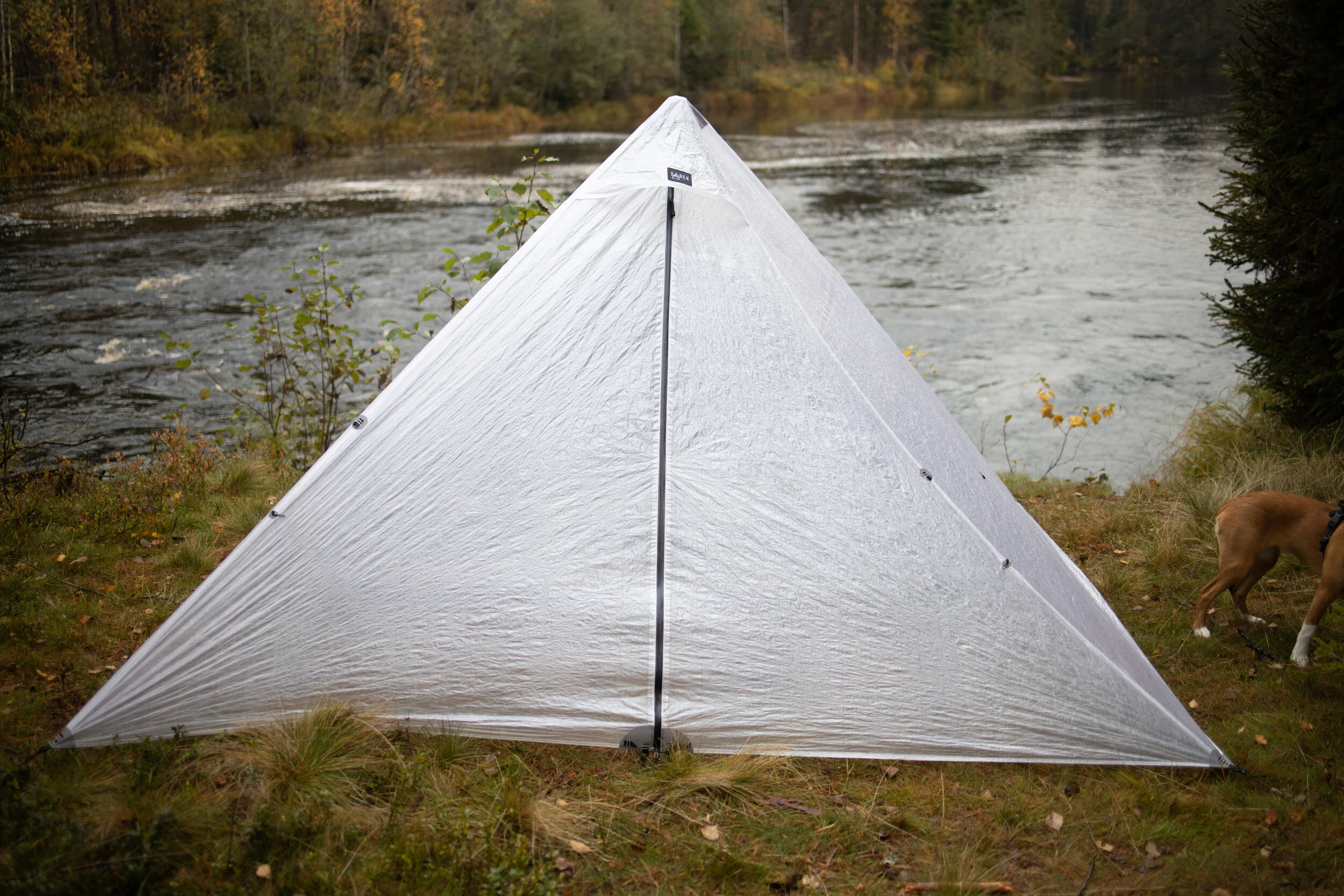 Sarek Gear The Mid. Premium dyneema tent. Handbuilt in Umeå, Sweden