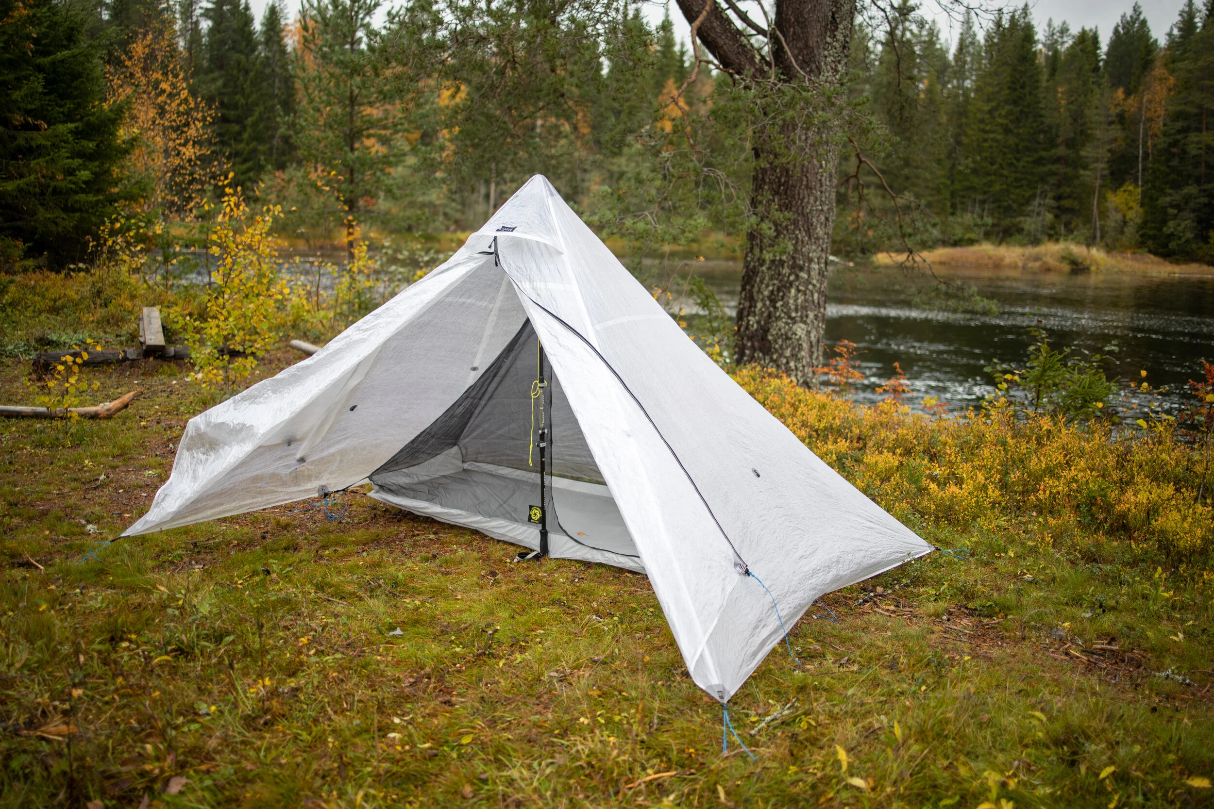 Sarek Gear The Mid. Premium dyneema tent. Handbuilt in Umeå, Sweden