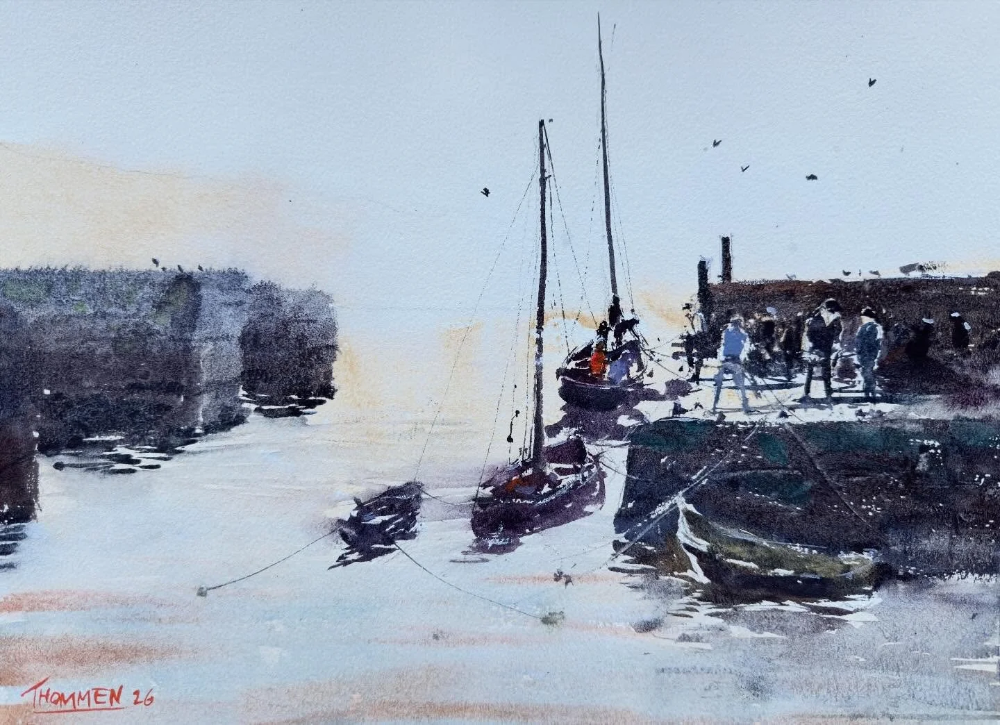 Here&rsquo;s my demo painting from World of Watercolor with @terracotta.art .

It was an honor to be sharing the day with such great artists. 

But the coolest part was seeing some of the students work who painted along, they were amazing.

This one 