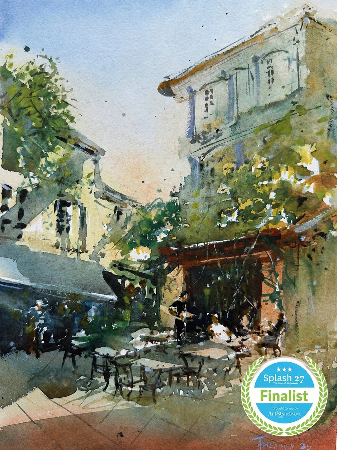 A Lovely Bit of News&hellip; 🎉

I&rsquo;m delighted to share that my painting &ldquo;Saint-R&eacute;my-de-Provence&rdquo; has been selected as a Finalist in the Splash 27: The Best of Watercolor competition.

To have my work chosen alongside some of
