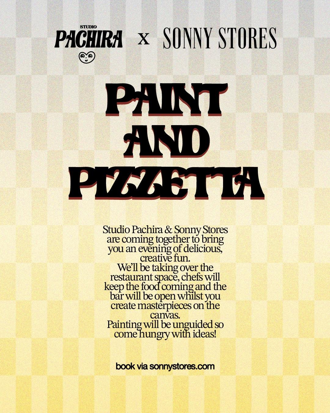 Paint and Pizzetta with Studio Pachira