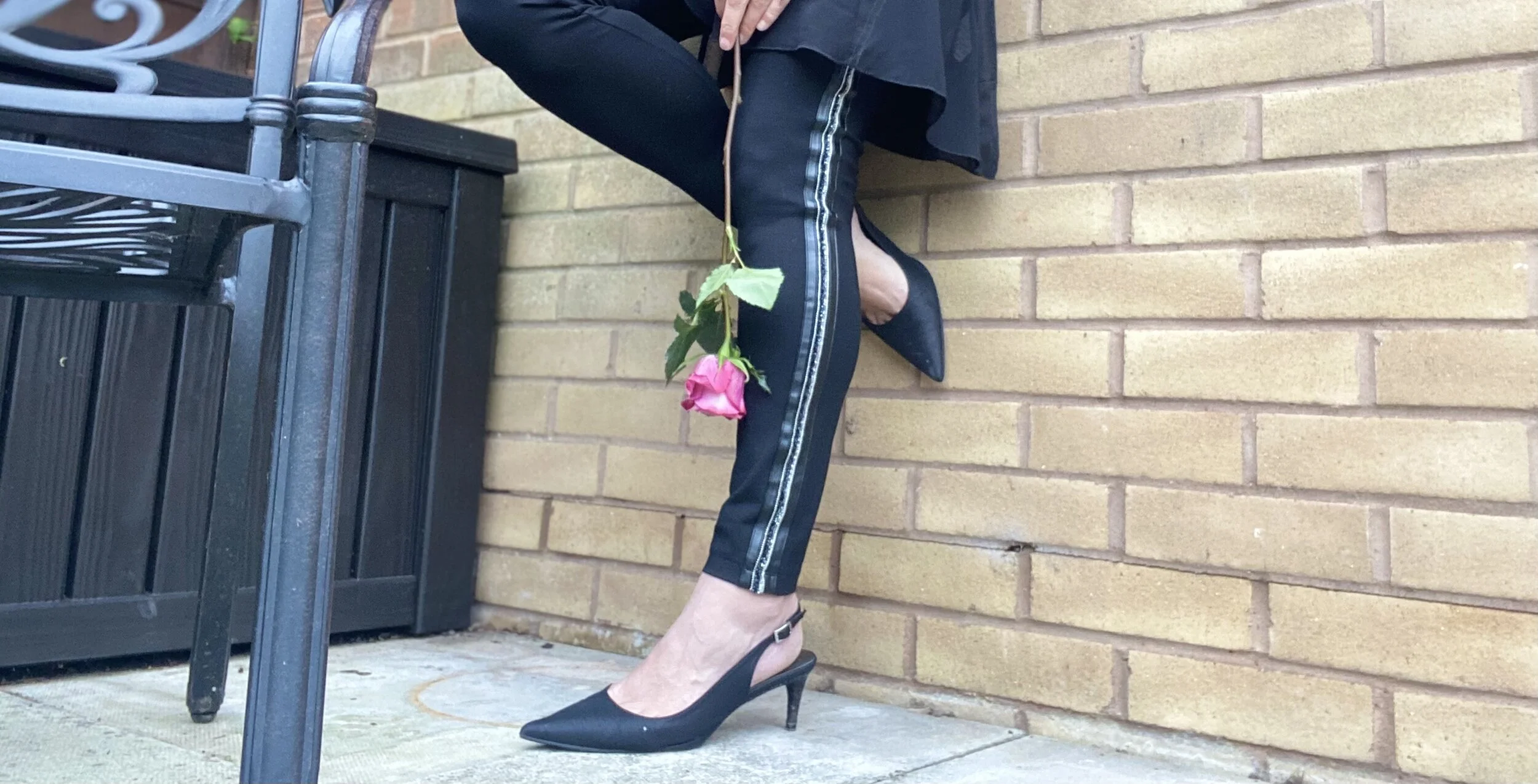 Embellished Side Stripe Leggings