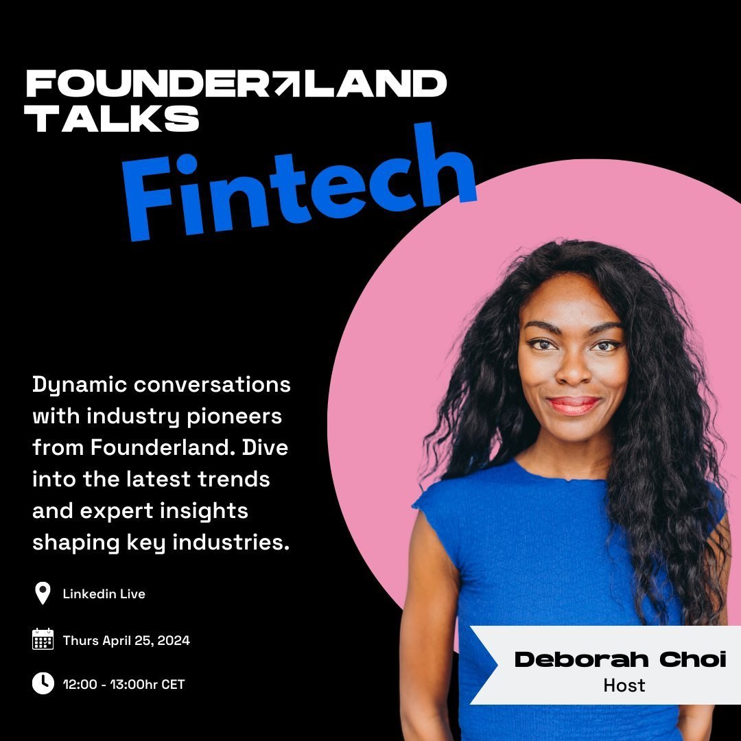 Join us for Founderland Talks, our recurring online event where founders from our community serve as expert panelists on a Linkedin Live Stream that focuses on a specific topic, theme, or industry. ✨⁠
⁠
This time we will be taking a deep dive into Fi