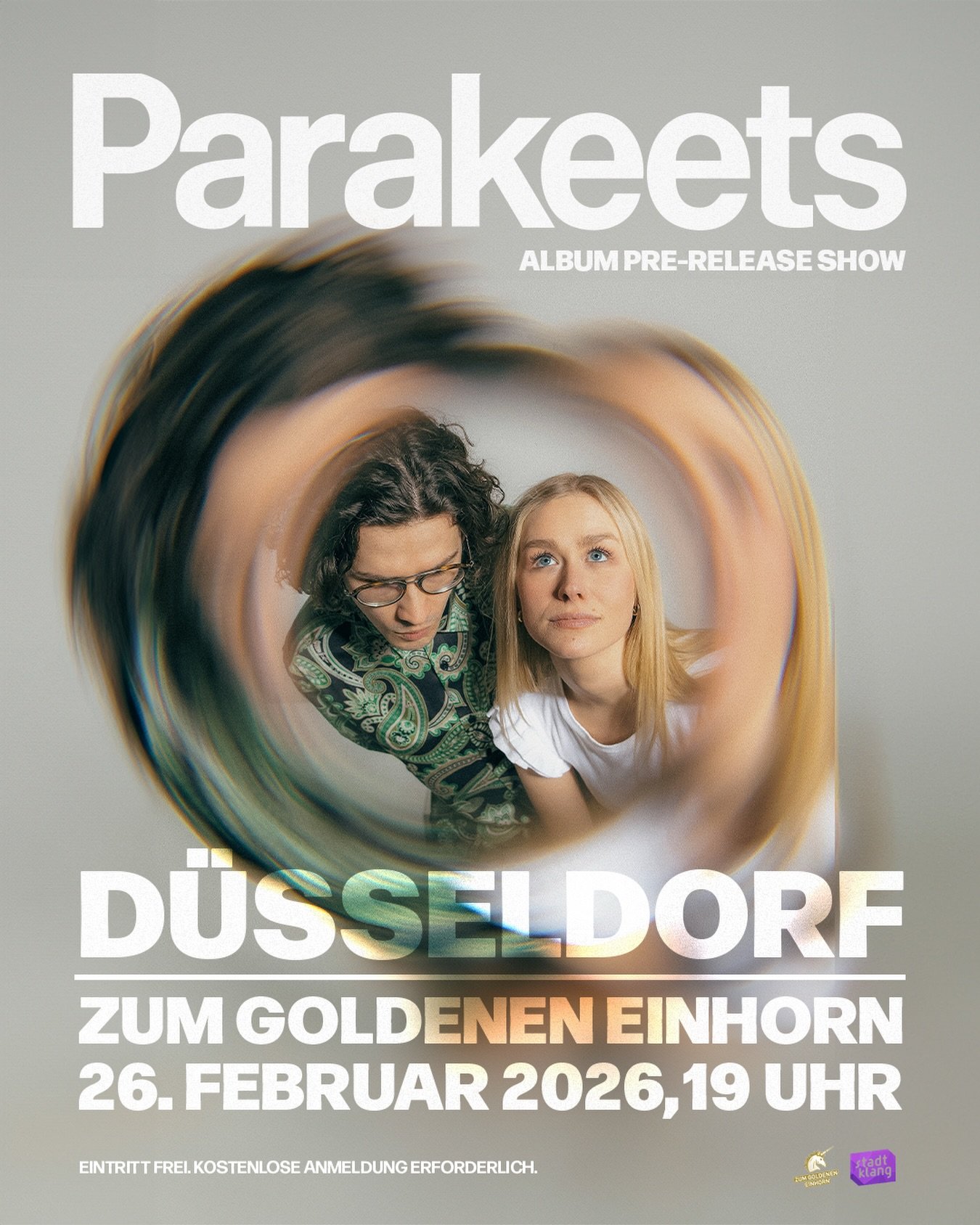 Better Late Than Never. 
Album Pre-Release Show.
26. Februar 2026, 19 Uhr &middot; @zumgoldenen_einhorn 
hosted by @stadtklang.livemusik 

Einen Tag bevor unser Deb&uuml;talbum &rsquo;Better Late Than Never&rsquo; erscheint, spielen wir eine ganz bes