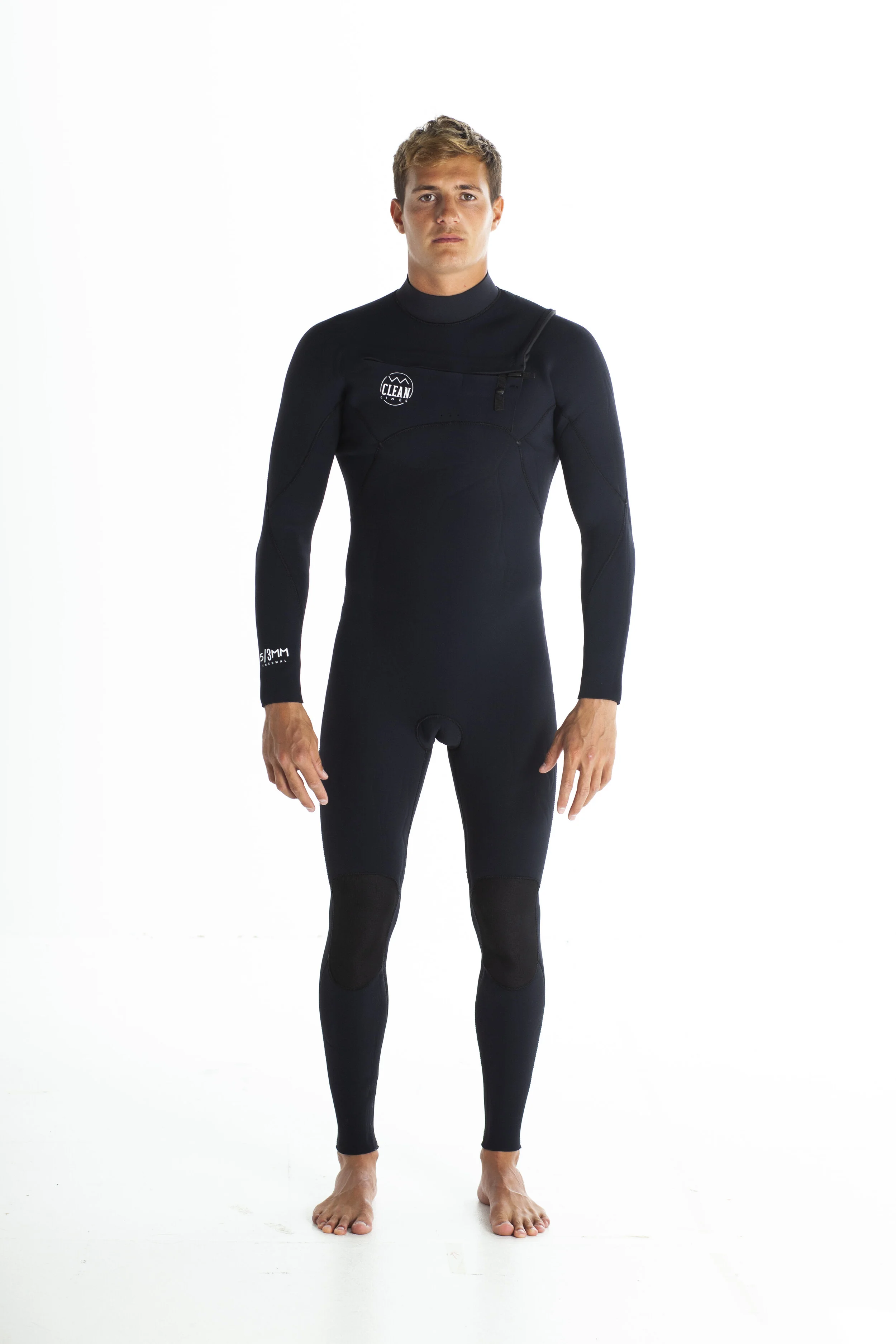 Premium Affordable 3/2mm Light Summer Wetsuit Clean Lines Wetsuits