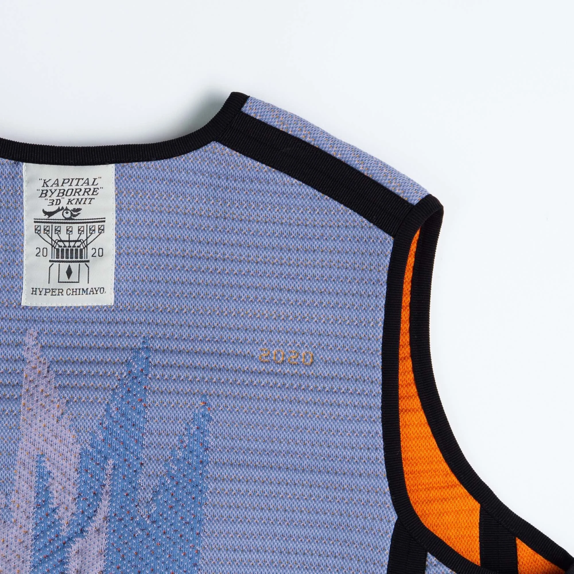 BYBORRE Knit Design. KAPITAL ‘Ortega Vest’. 2020