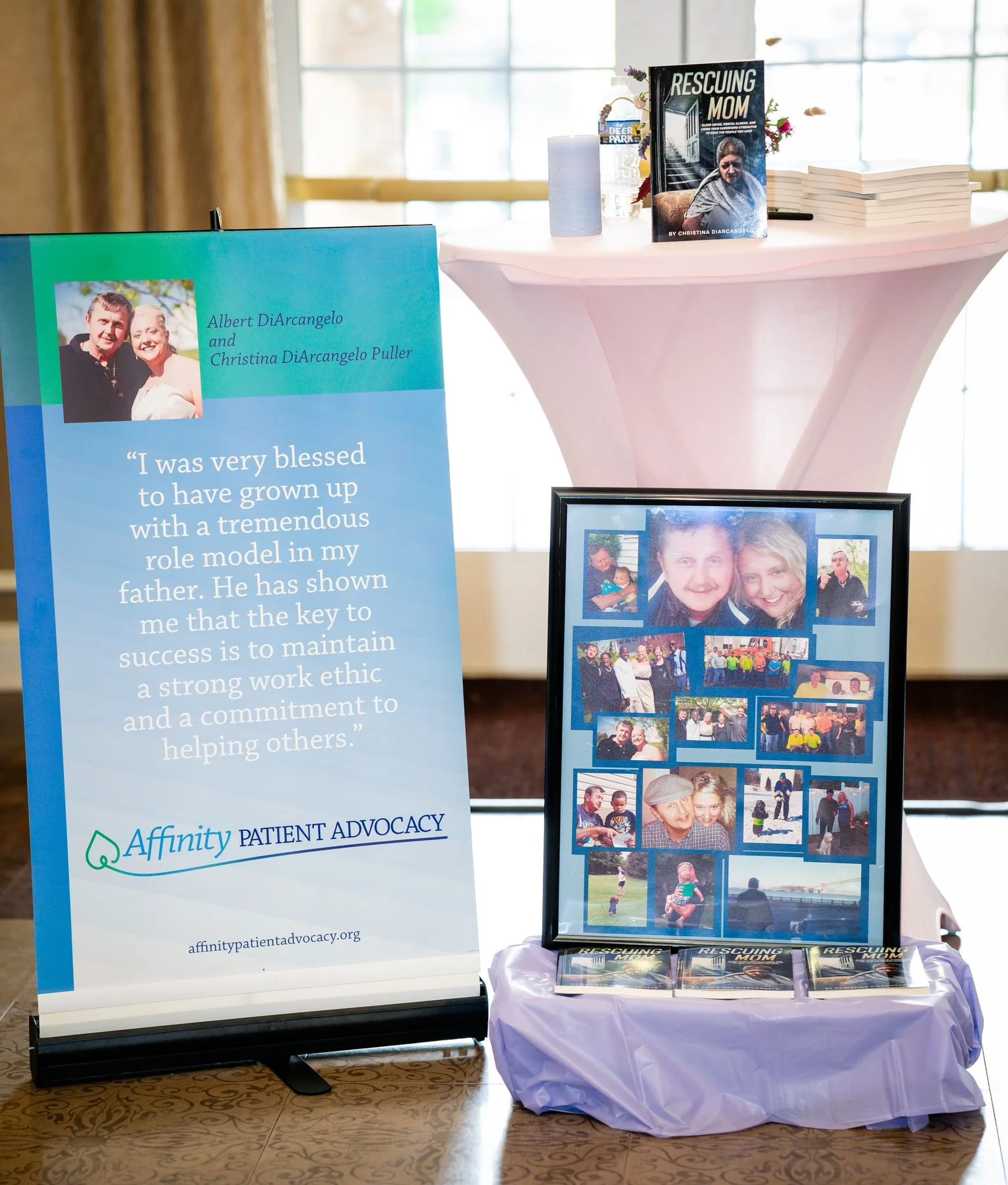 CHRISTINA DIARCANGELO HOSTS EXCLUSIVE INVITATION-ONLY BOOK LAUNCH PARTY FOR "RESCUING MOM"