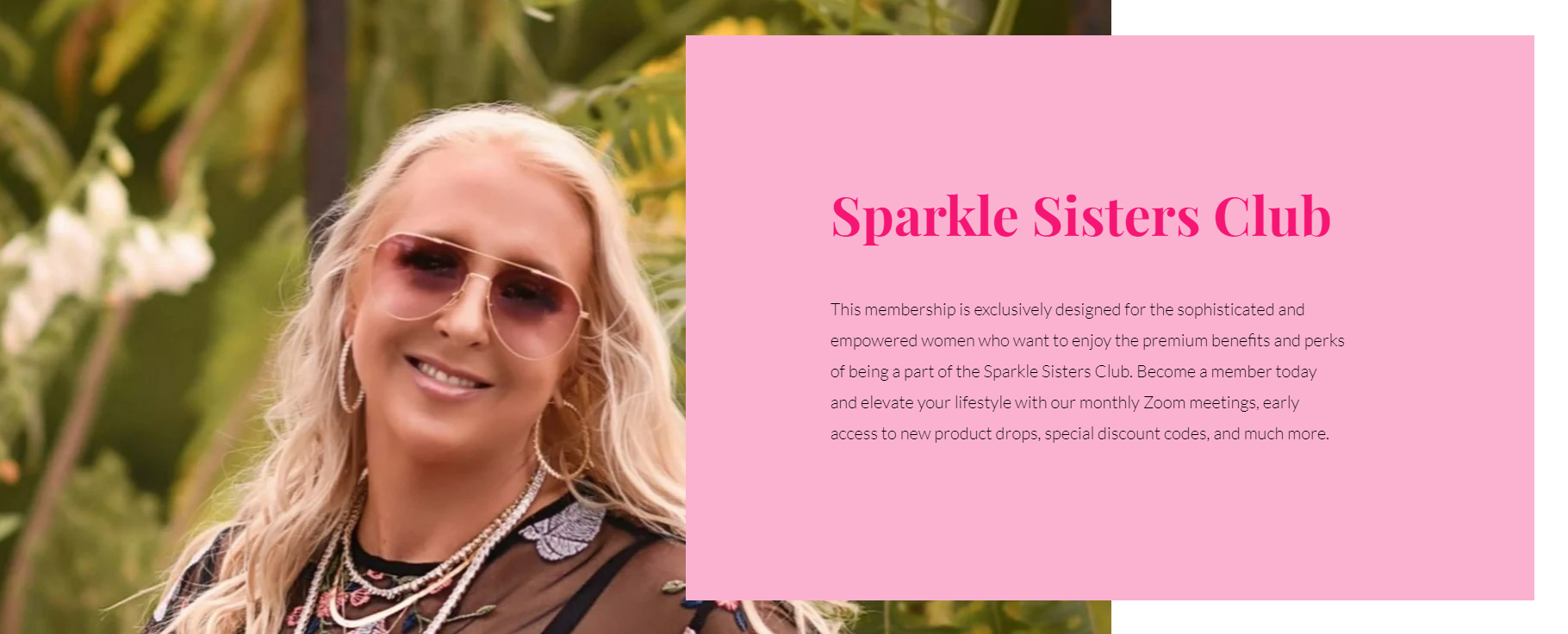 Sparkle Sisters empowerment store founded by Christina DiArcangelo