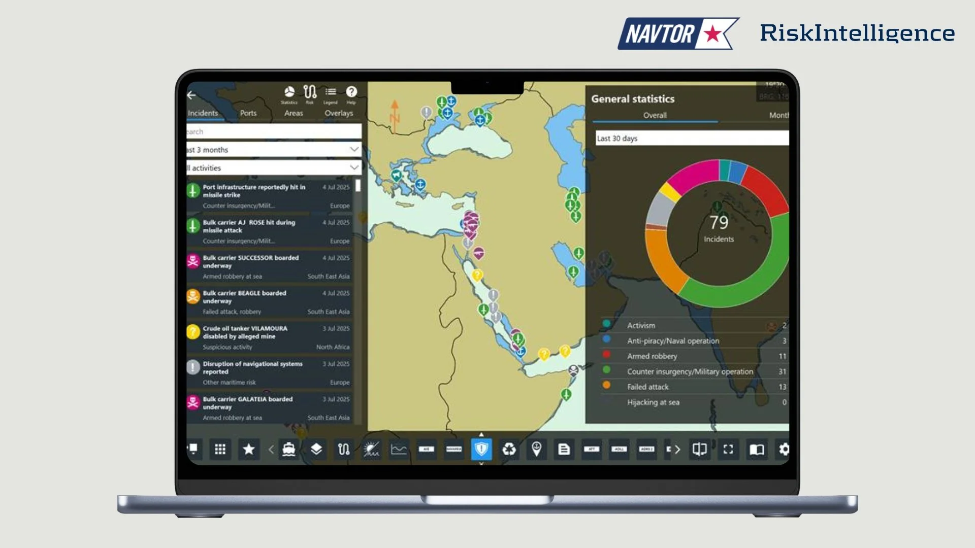 Risk Intelligence A/S and NAVTOR partnership reaches milestone with launch of integration into NavStation route planning product