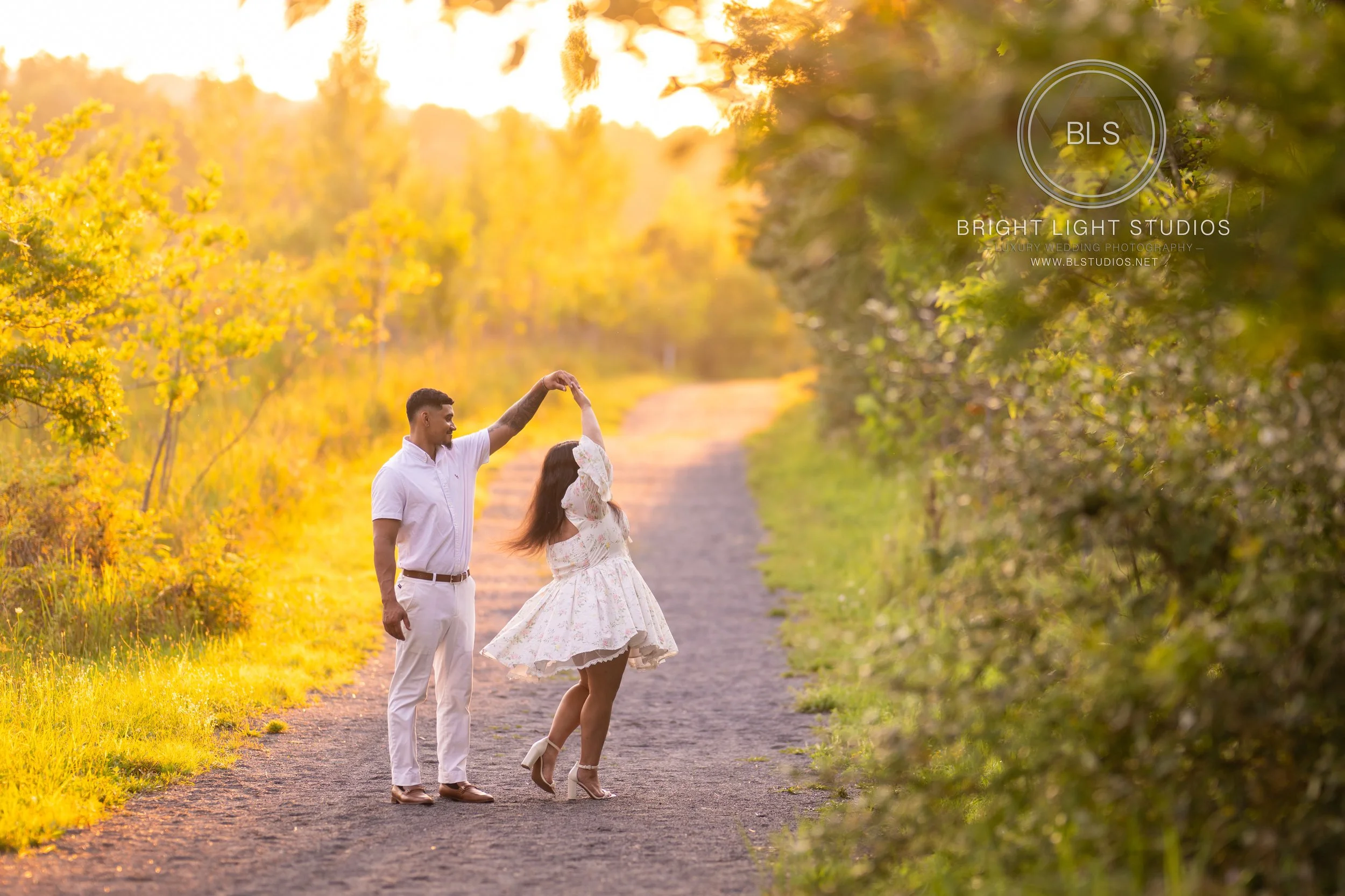 Kristina and Anthony have their engagement photoshoot at Ann Van Middlesworth Park