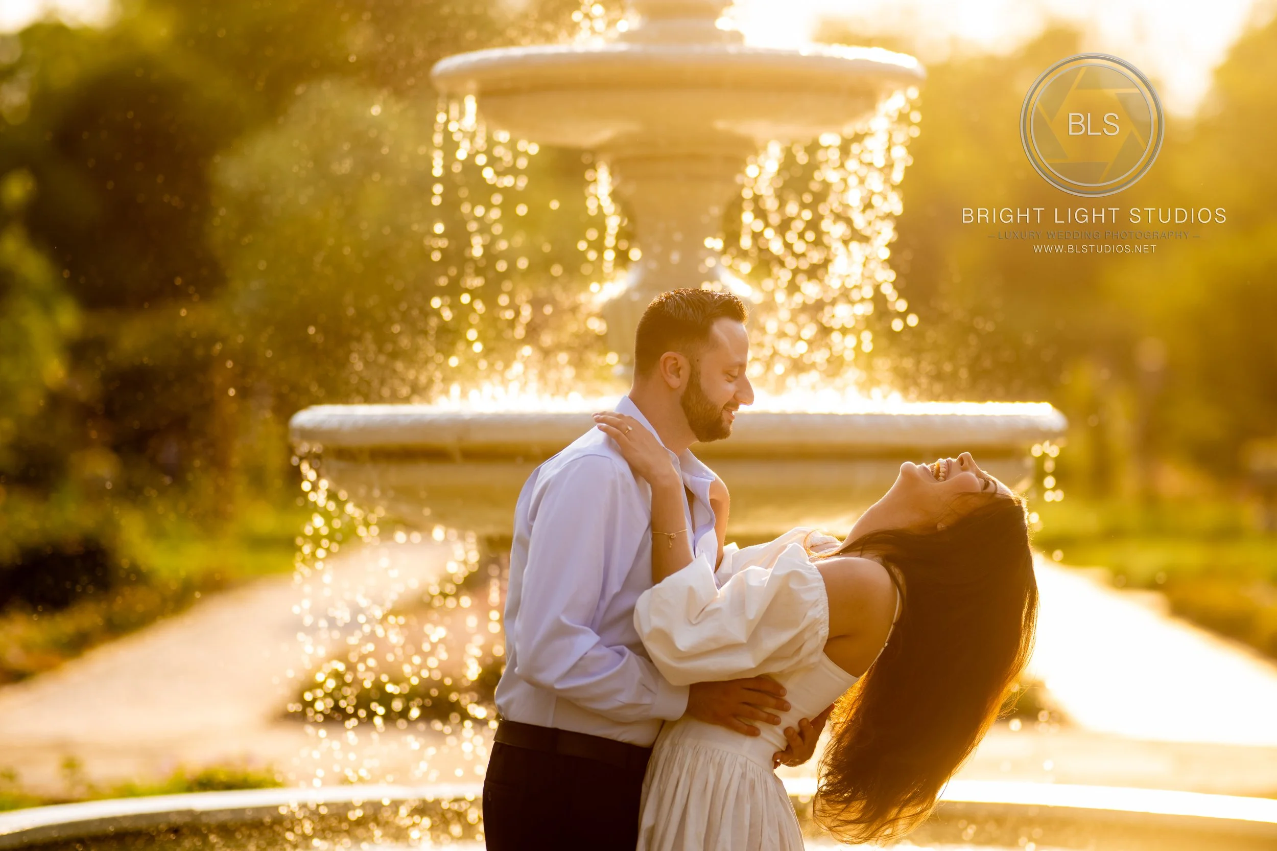 Vincent and Merva have their engagement photoshoot at "Colonial Park"