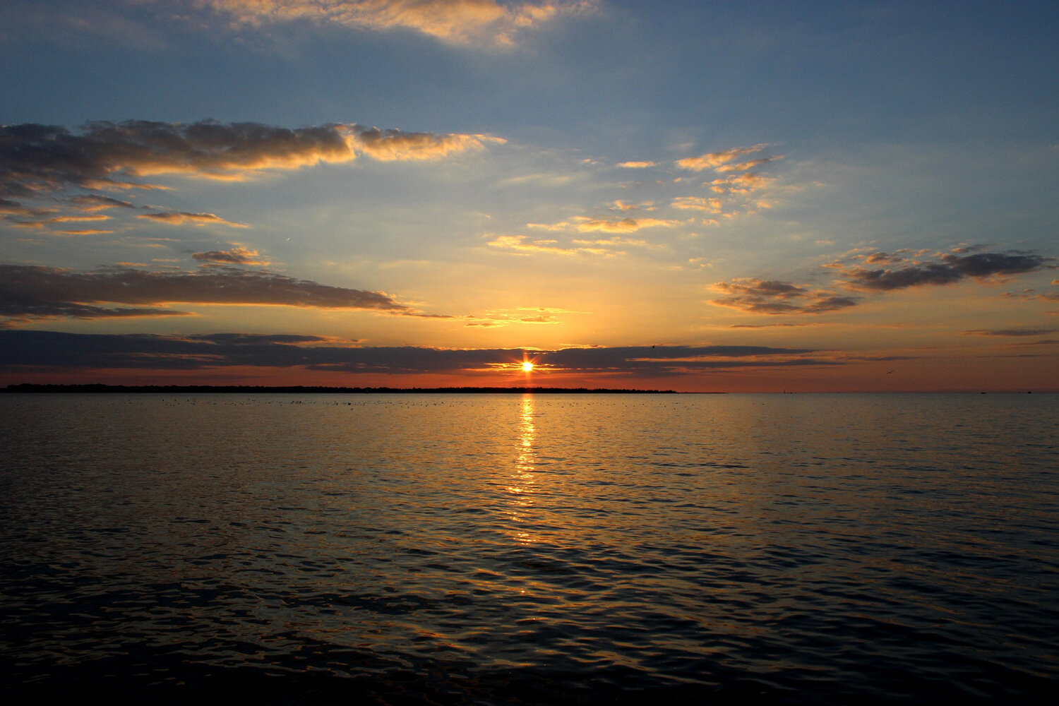 Sunset on Lake Erie