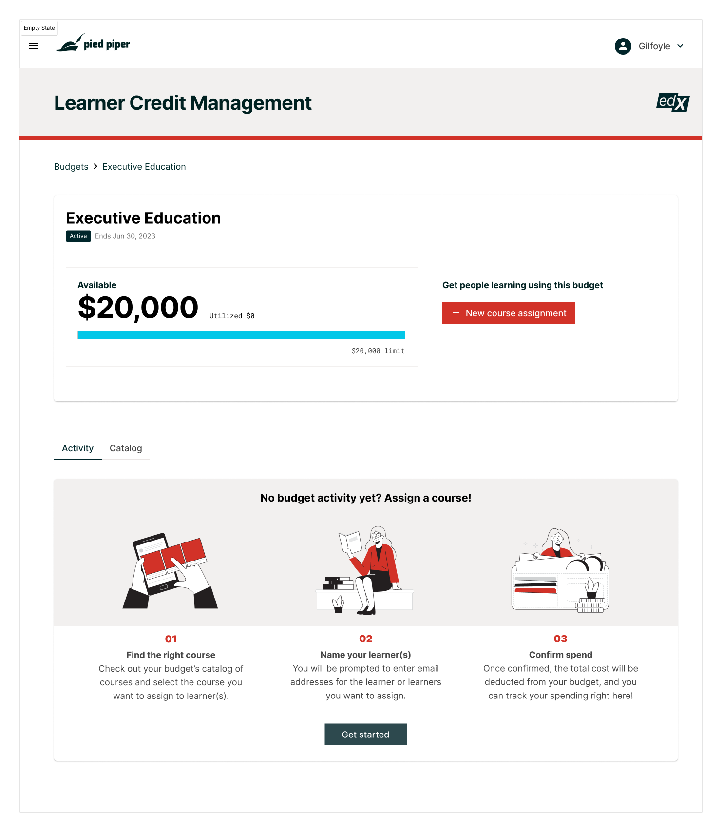 Enterprise Learning Administration Platform