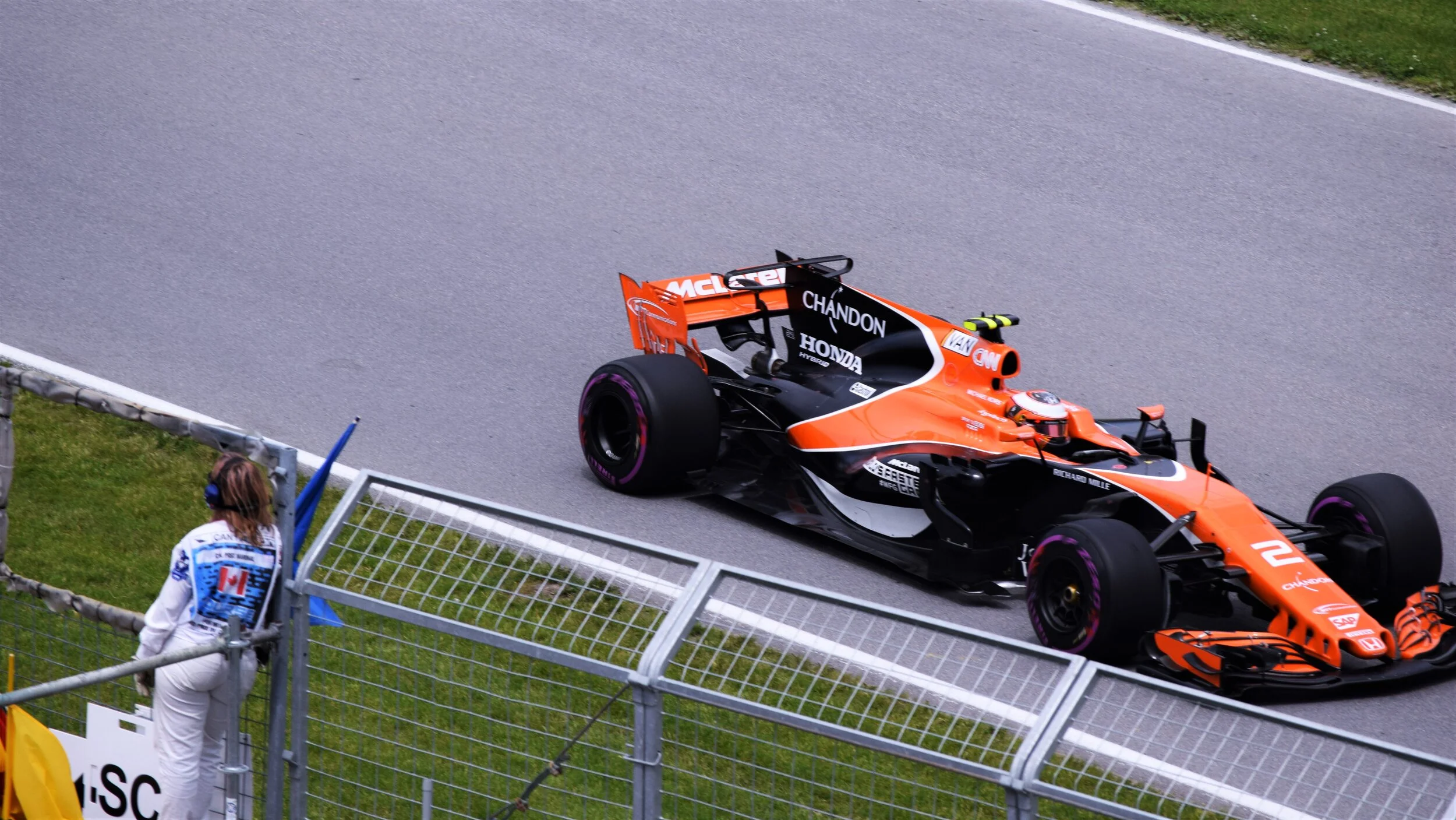 Stoffel Vandoorne, McLaren MCL32, Montreal 2017