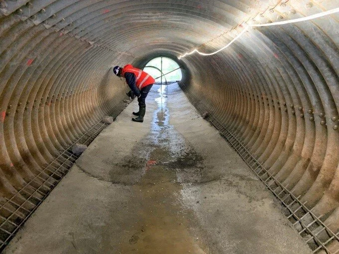La réparation des buses traversières en tôles ondulées galvanisées #1