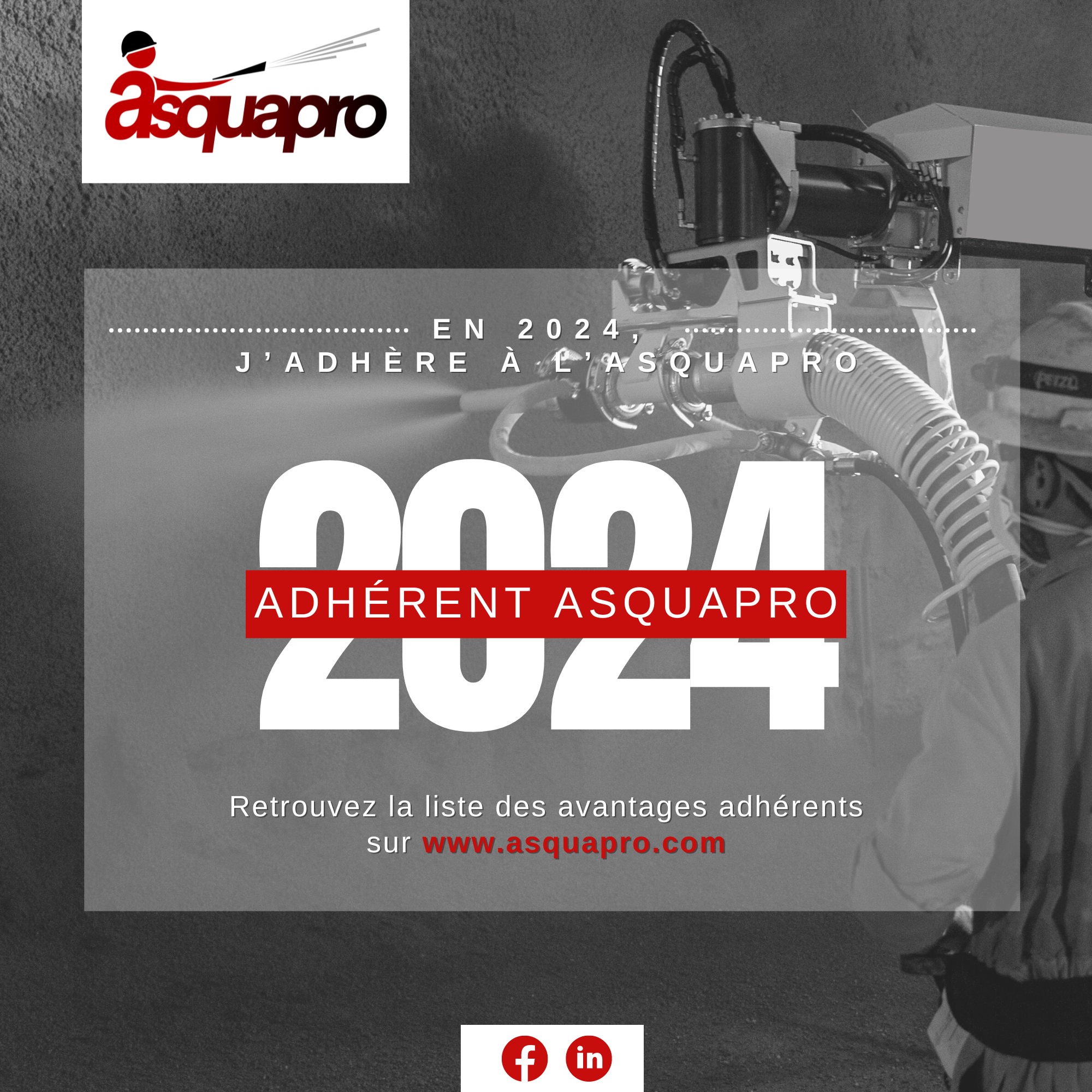 EN 2024 j'adhère a l'ASQUAPRO ! 