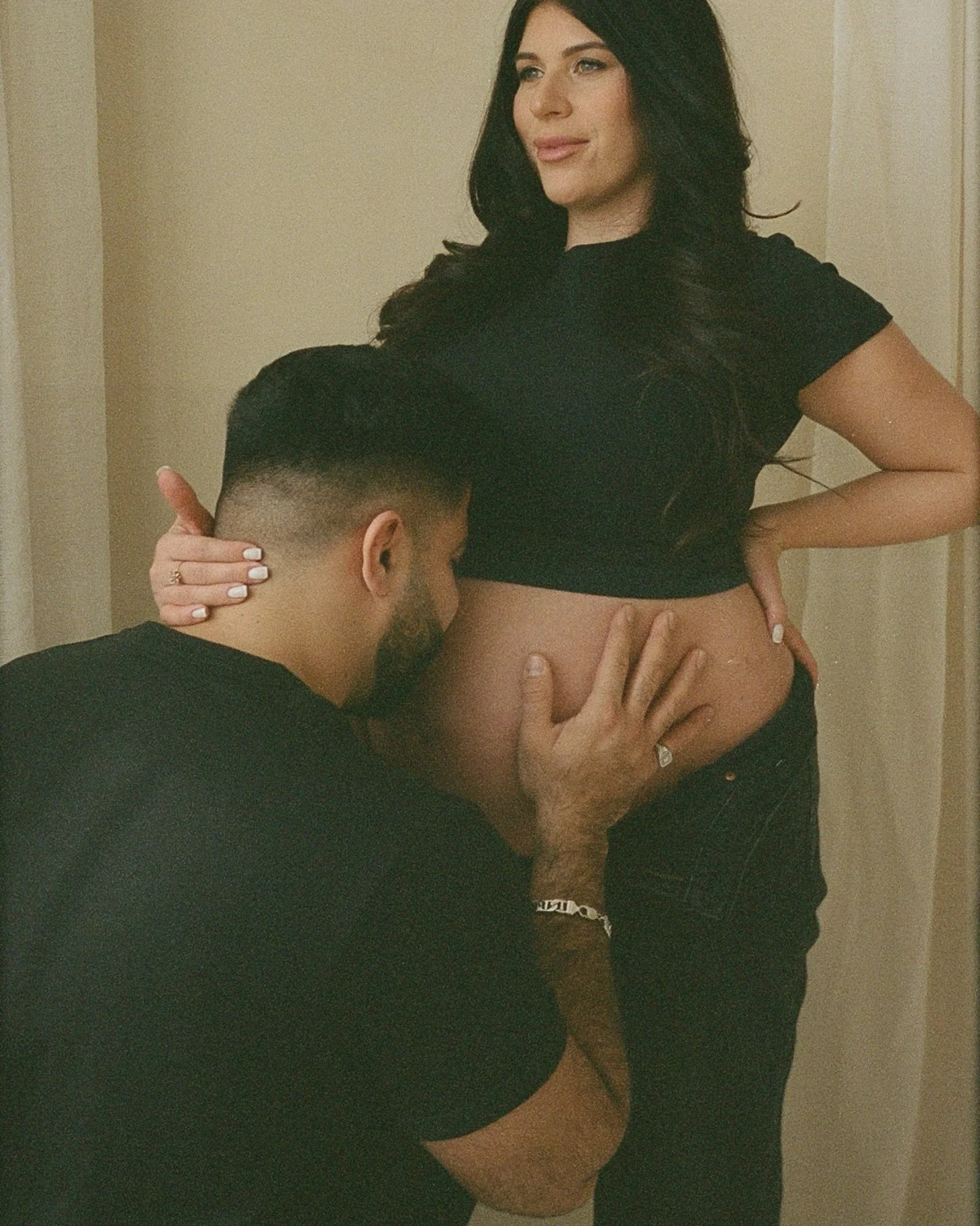 35mm film 🎞️ scans from this beautiful maternity session. I can&rsquo;t wait to meet their new precious little love for their newborn session next week. 🥹

👀 see my post before this one to compare film to digital ✨

Did you know that you can add f