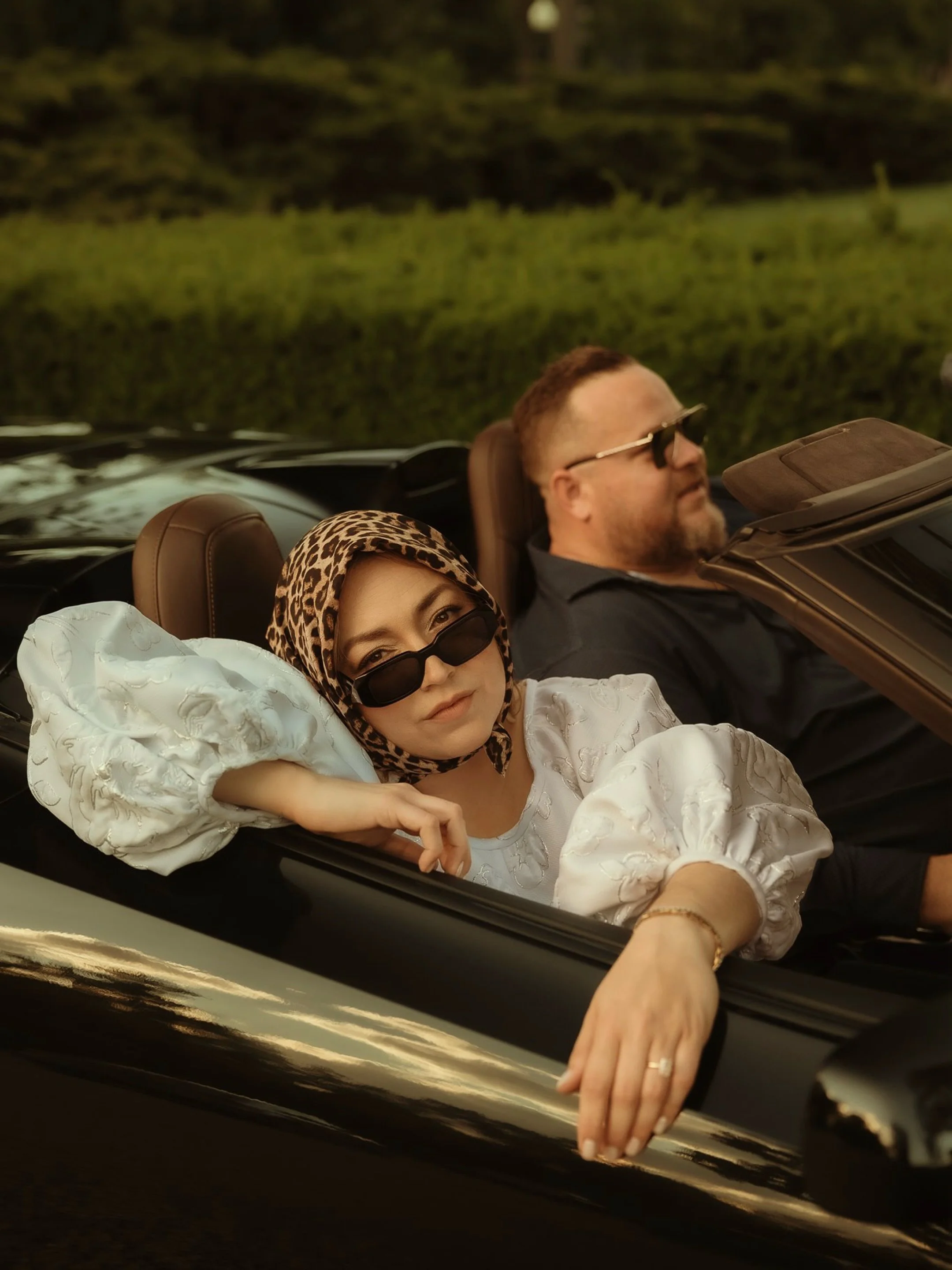 Hopped in a Corvette headed for the tavern&hellip; and ended up at the park, wrapped in their favourite blanket, &ldquo;GO LIONS&rdquo;, and a DVD player and old movies. While a couple of grad students took pictures in Alex corvette 🤣 &ldquo;it&rsqu