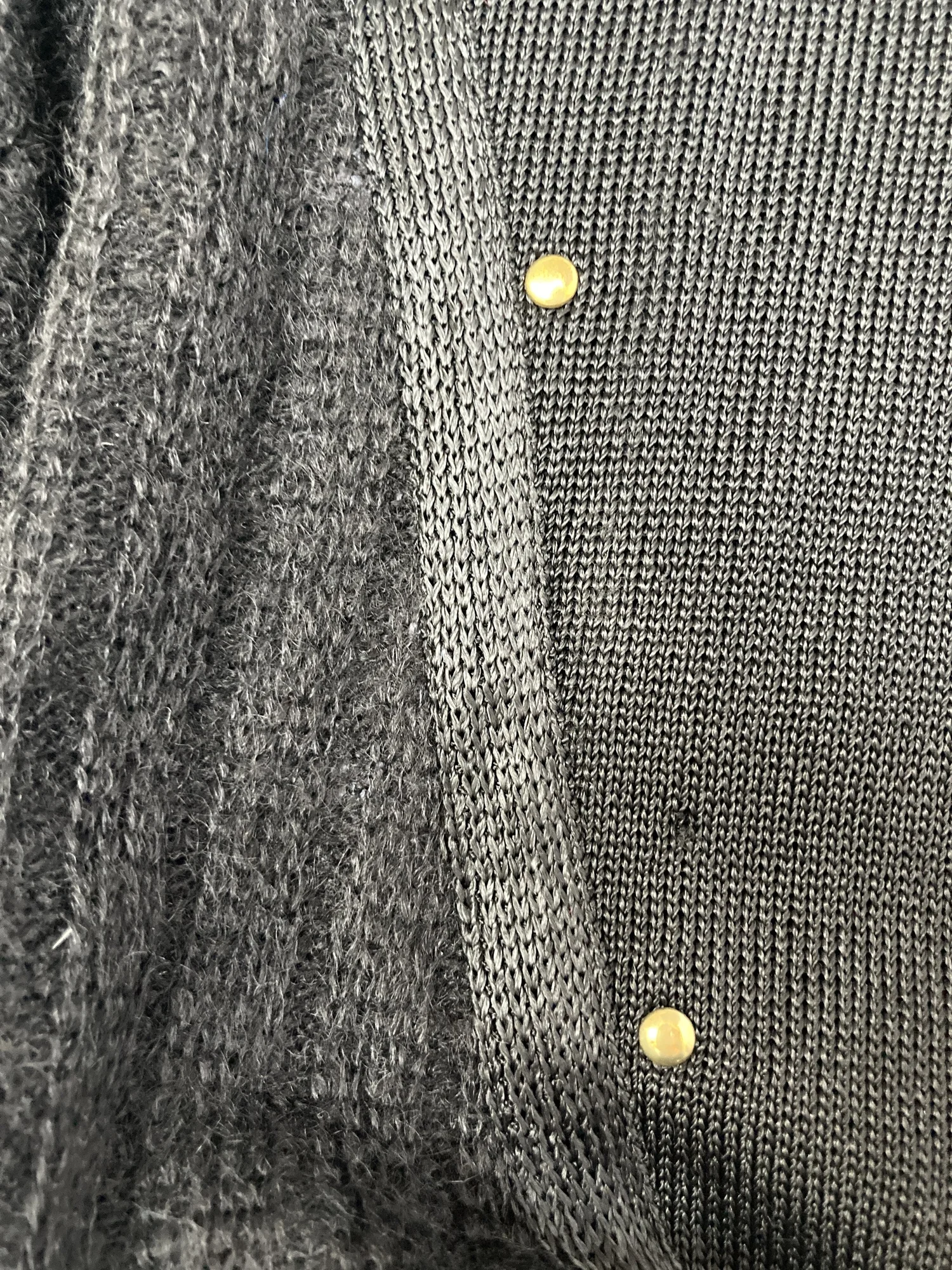 Pull Vintage Claude Montana Années 80 - Mohair, Nylon, Polyamide, Taille XL, Marron, Fait Main En Italie