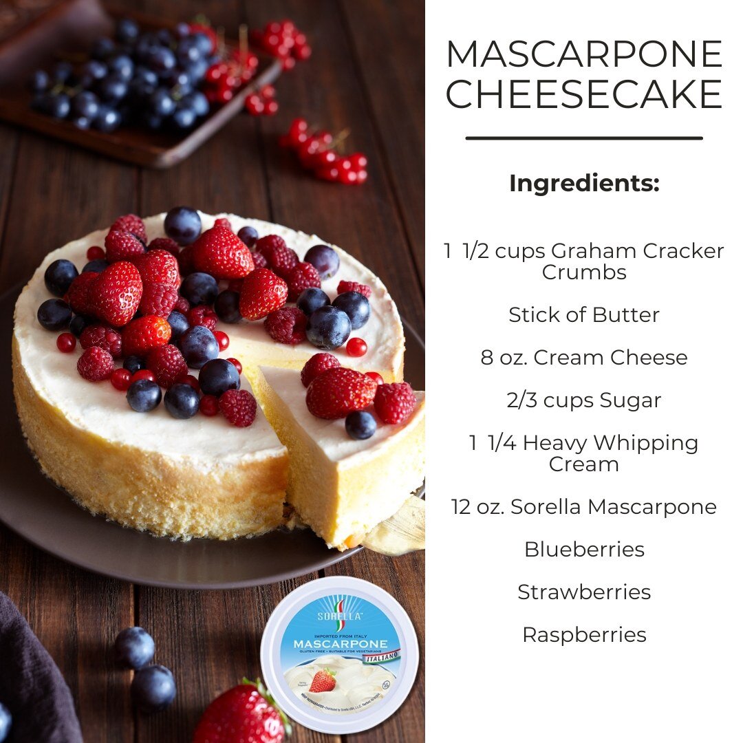 Try this no-bake cheesecake recipe using Sorella Mascarpone.  This mascarpone is made with fresh milk and from the highest quality cream making it the perfect addition to this sweet treat!

#abbey #abbeyspecialty #sorella #mascarpone #cheese #cheesel