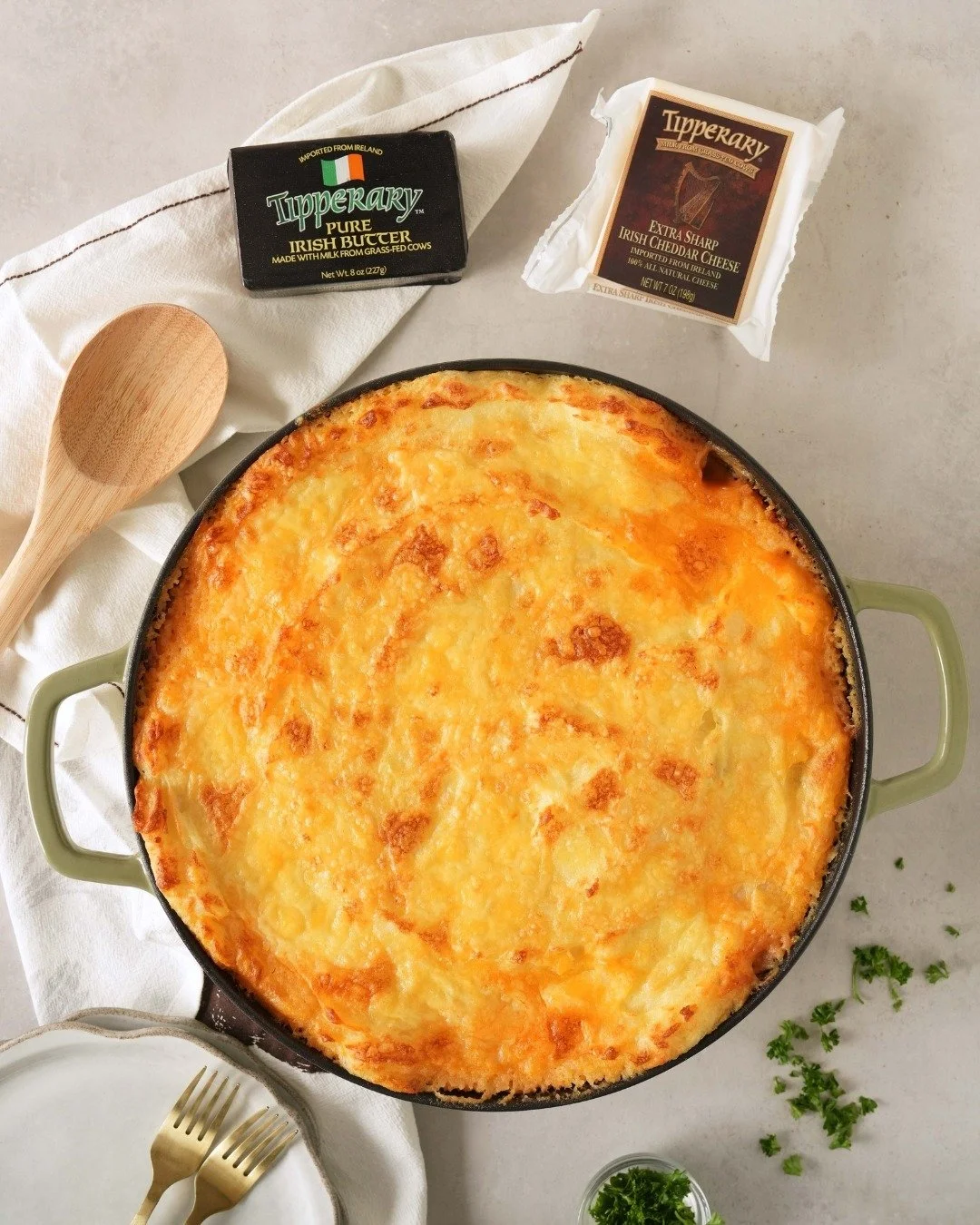 It&rsquo;s almost the best time of the year, St. Patrick&rsquo;s Day! Enjoy this Shepherd&rsquo;s Pie with Tipperary Extra Sharp cheese and Tipperary Salted Butter. 

#abbeyspecialty #tipperary #TipperaryTaste #StPatricksDayIsComing #BetterWithTipper