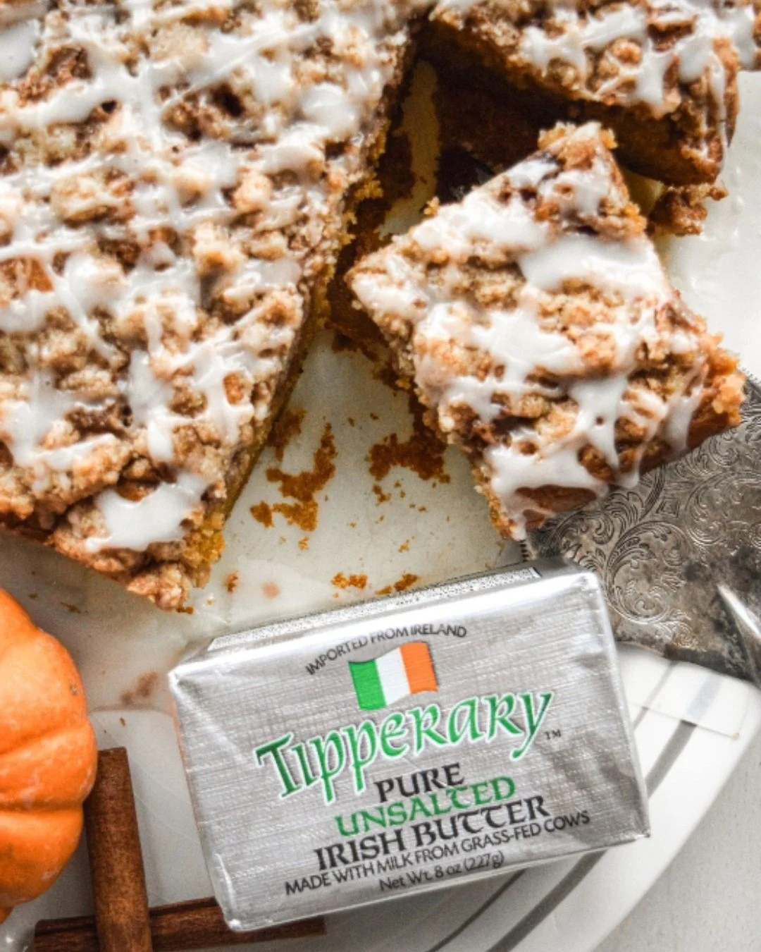 Did you know today is National Coffee Cake Day? Don&rsquo;t miss the chance to celebrate with this tasty Coffee Cake using Tipperary Unsalted Butter. 
 
#abbeyspecialty #Tipperary #BetterWithTipperary #TipperaryTaste #butter #coffeecake