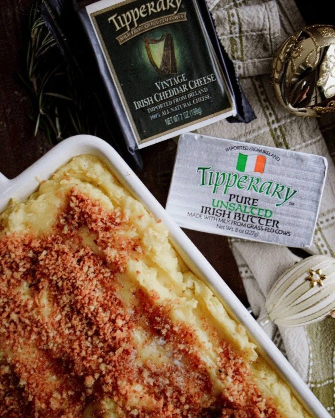 Did you know today is National Mashed Potato Day? And what better way to celebrate than with this incredible mashed potato recipe using Tipperary Vintage Cheddar cheese!

#abbeyspecialty #tipperary #betterwithtipperary #tipperarytaste #mashedpotatoes