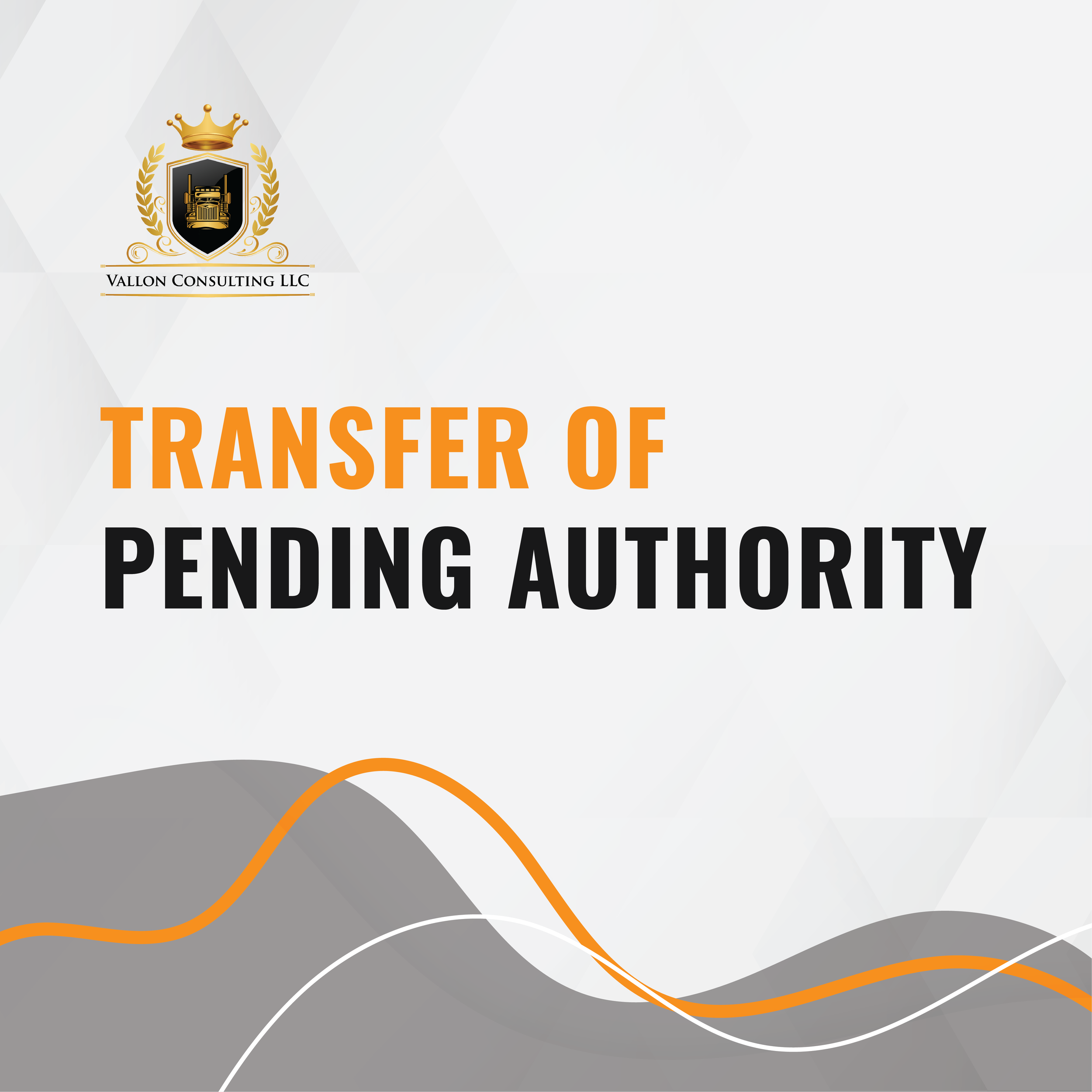 Transfer of Pending Authority