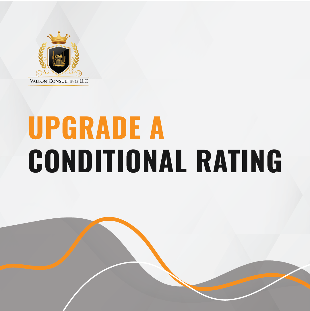 Upgrade a Conditional Rating