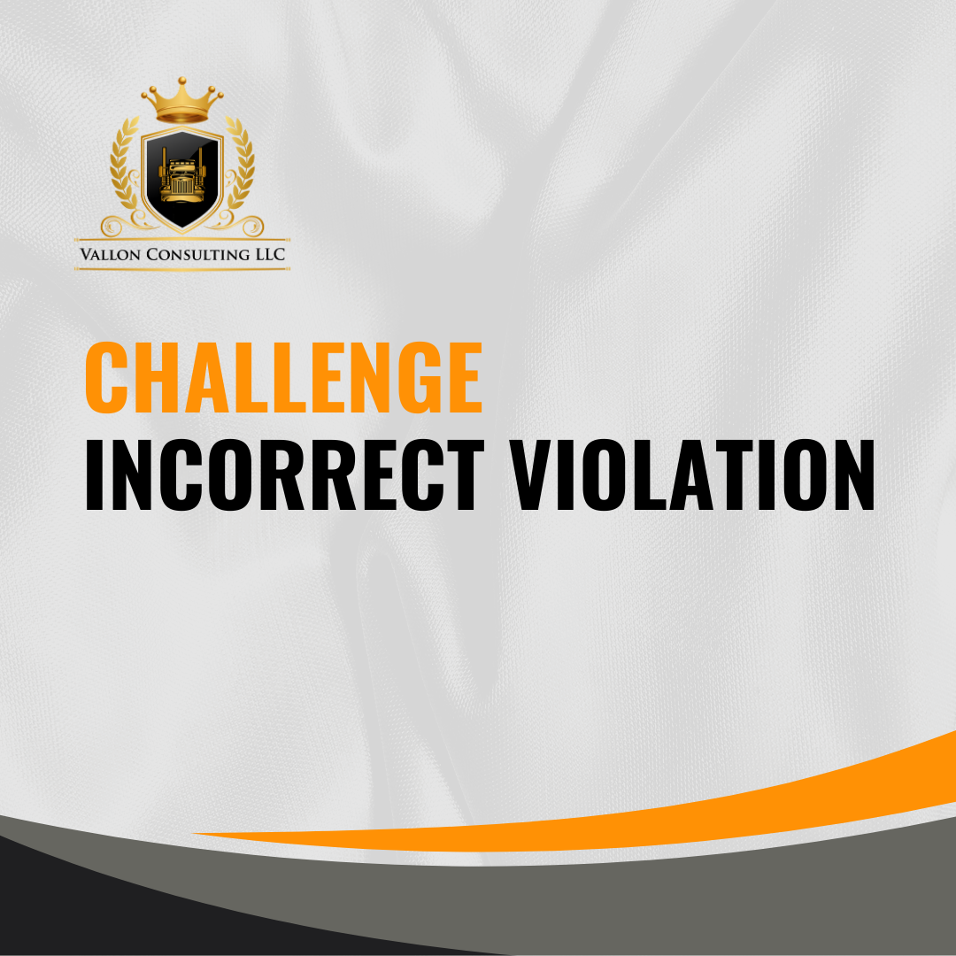 Challenge Incorrect Violations