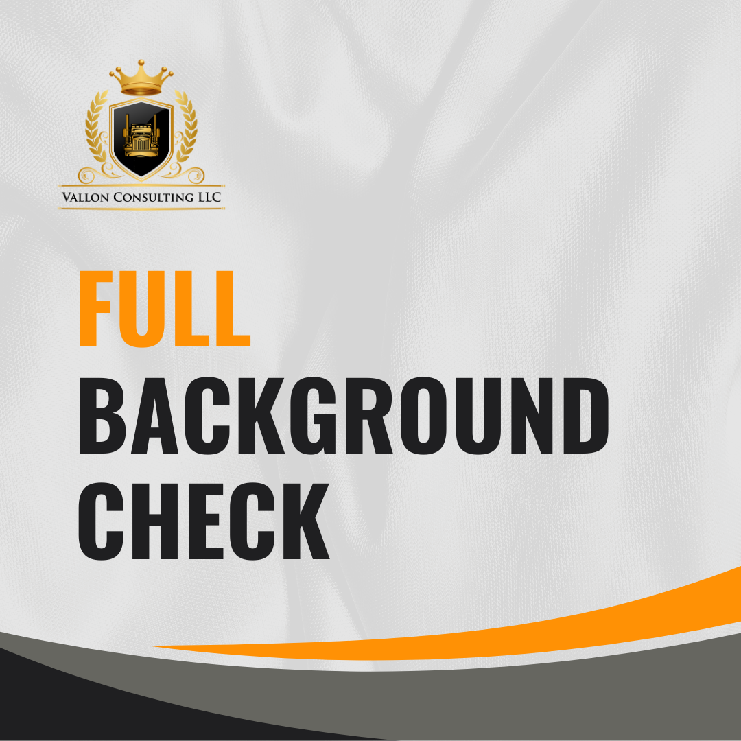 Full Background Check
