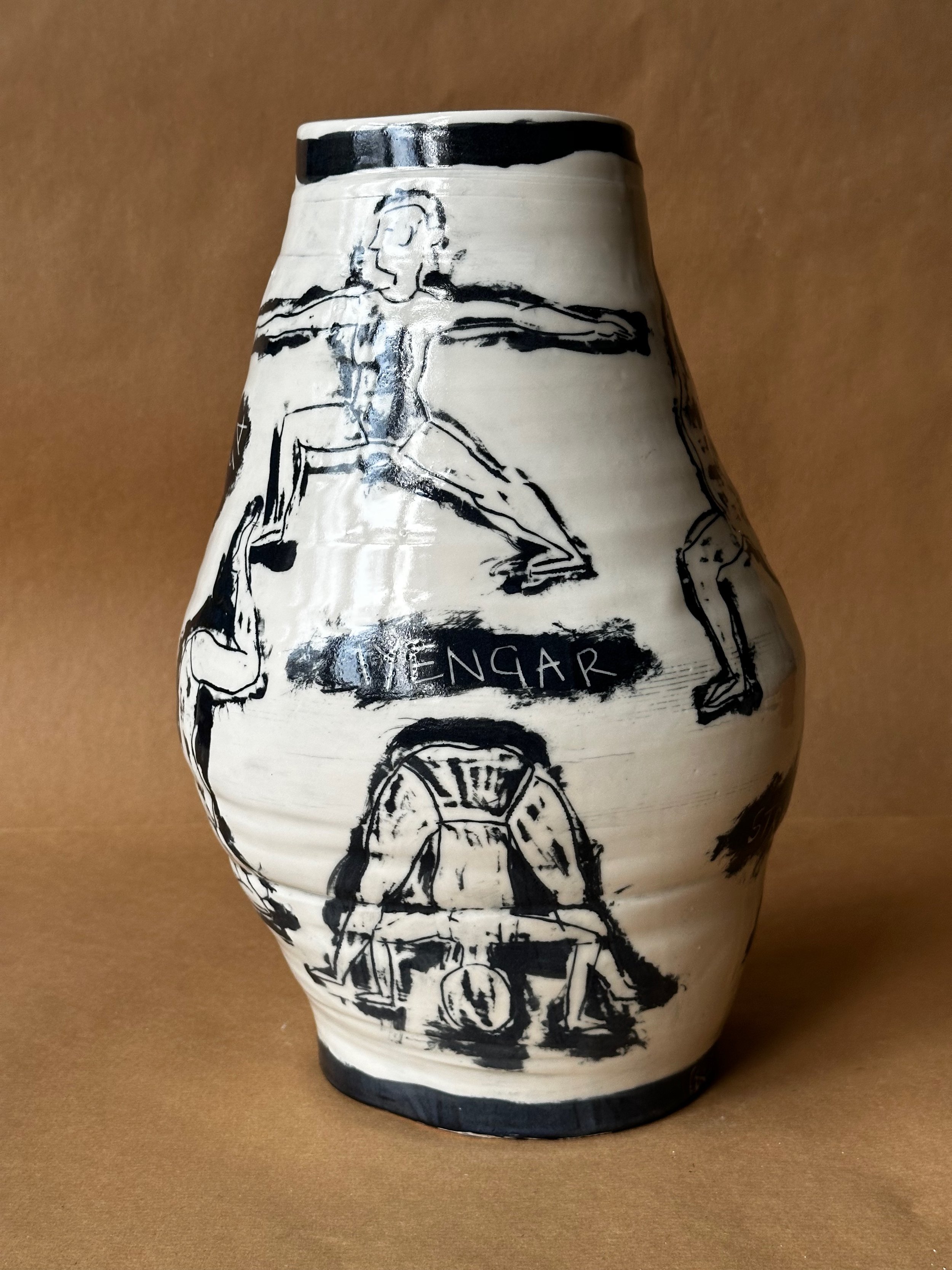 unique porcelain vase