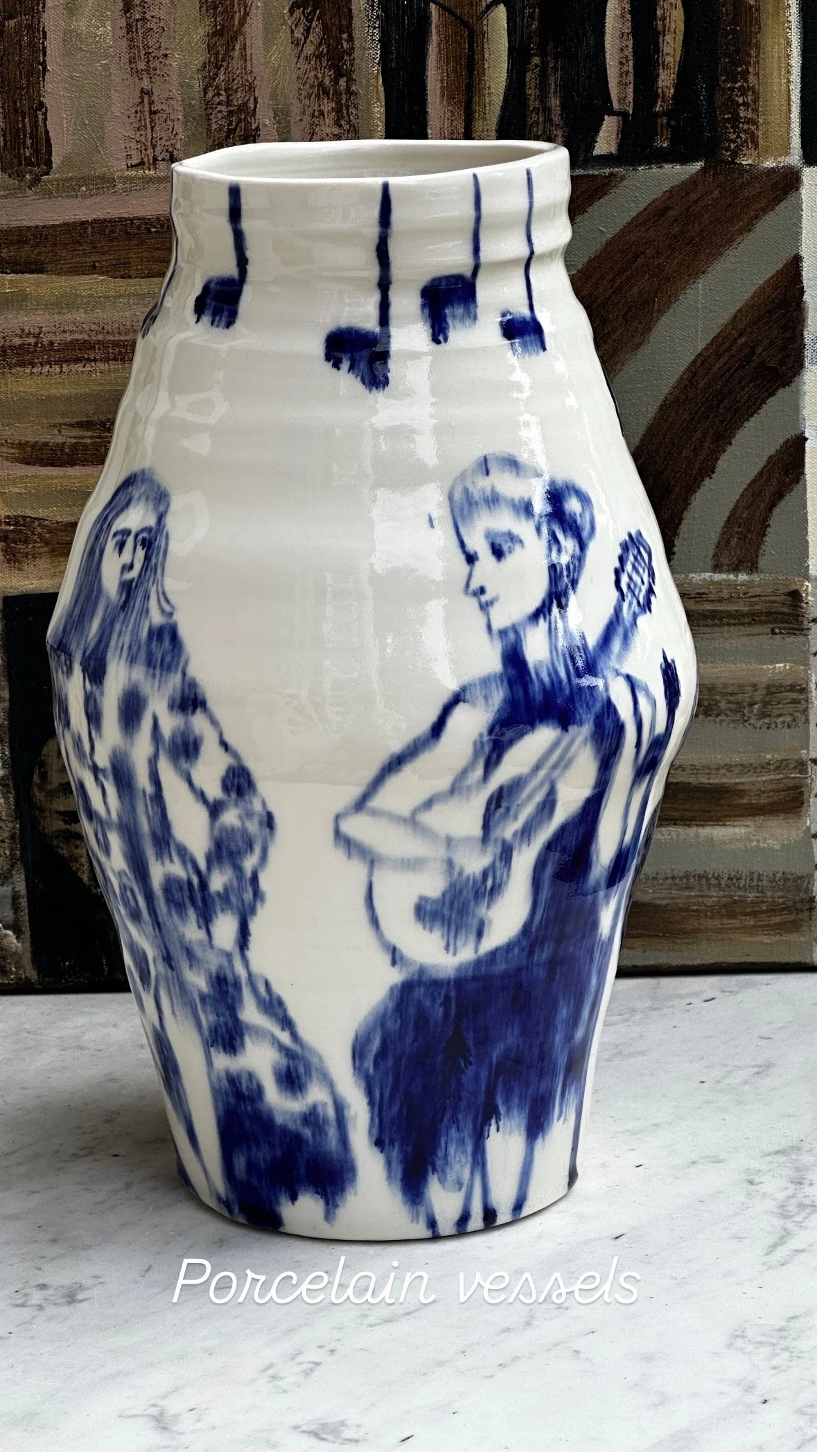 unique porcelain vessel