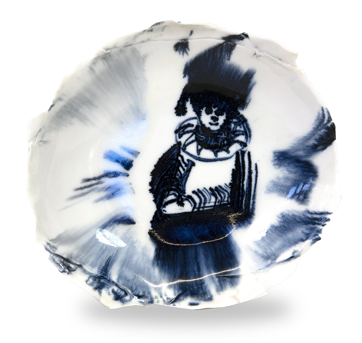 Gail Altschuler Defiant porcelain plate.jpg