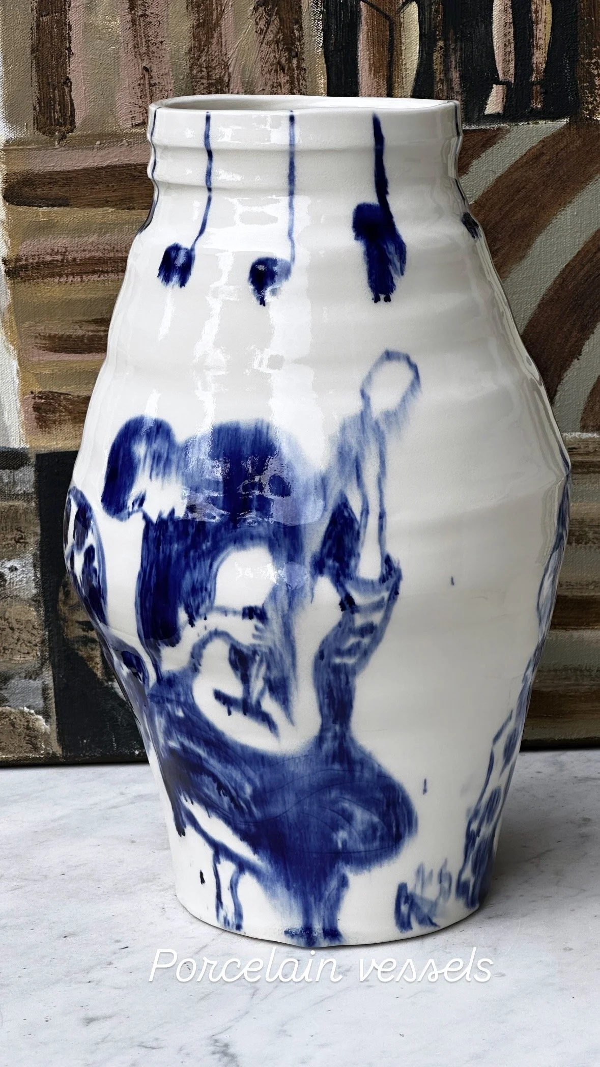 unique porcelain vessel