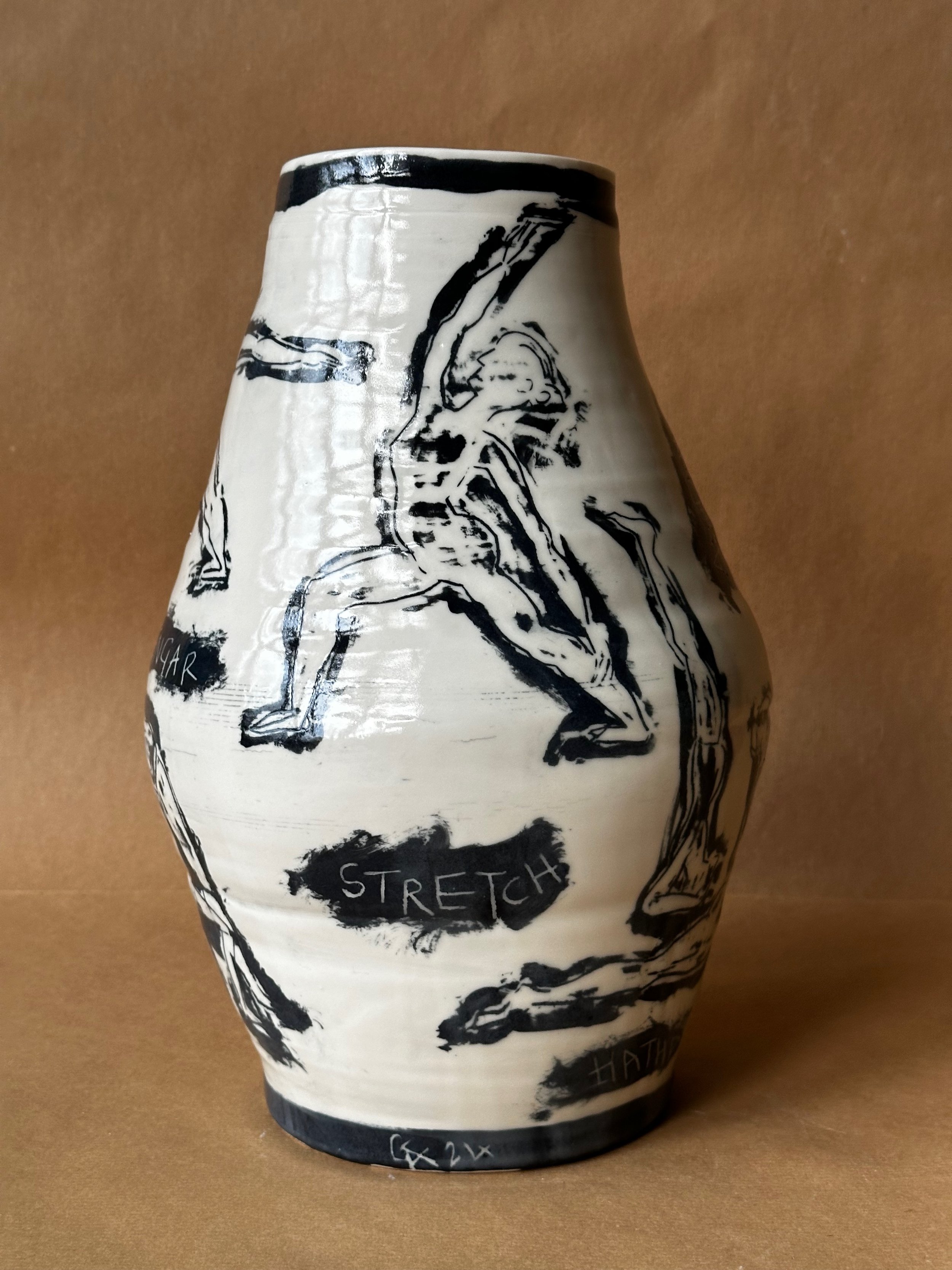 unique porcelain vase