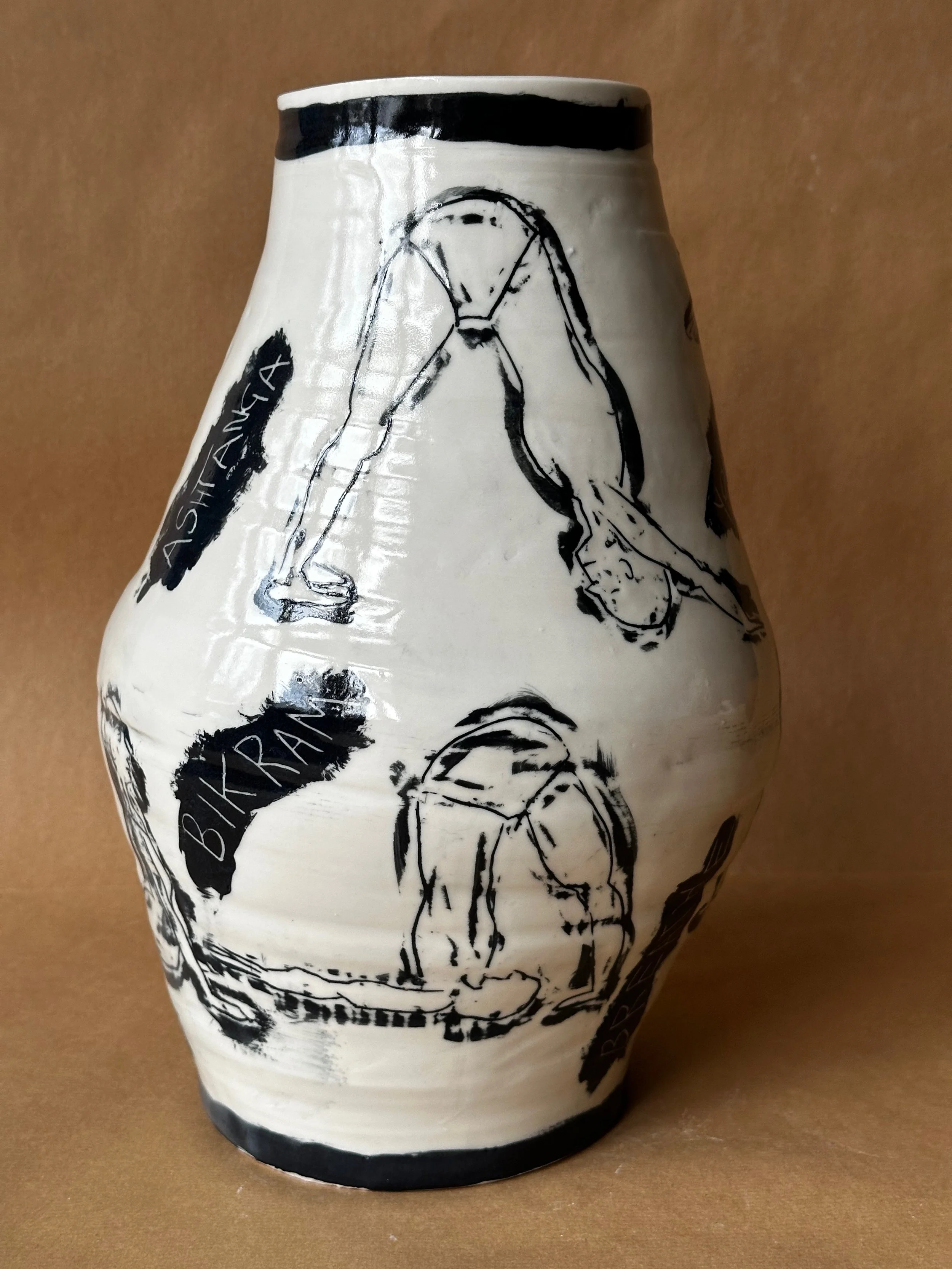 unique porcelain vase