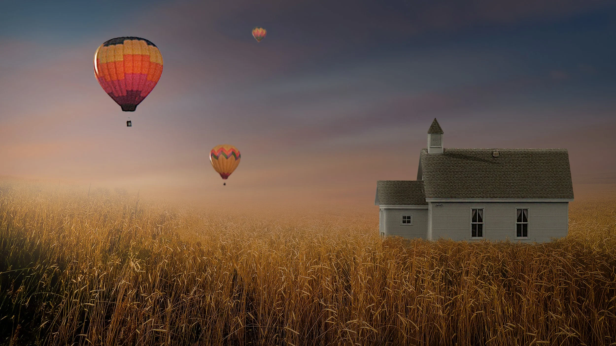 Church, Balloons, and a Field.jpg