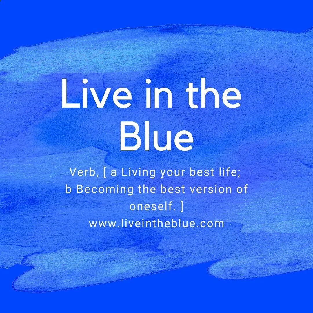 What is Live in the Blue and what does it mean? 
🔹
Live in the Blue&trade; focuses on helping Teenagers/Young Professionals/Millennials navigate their&nbsp;personal, mental/physical health, relationships, career &amp; spiritual walk by reminding the