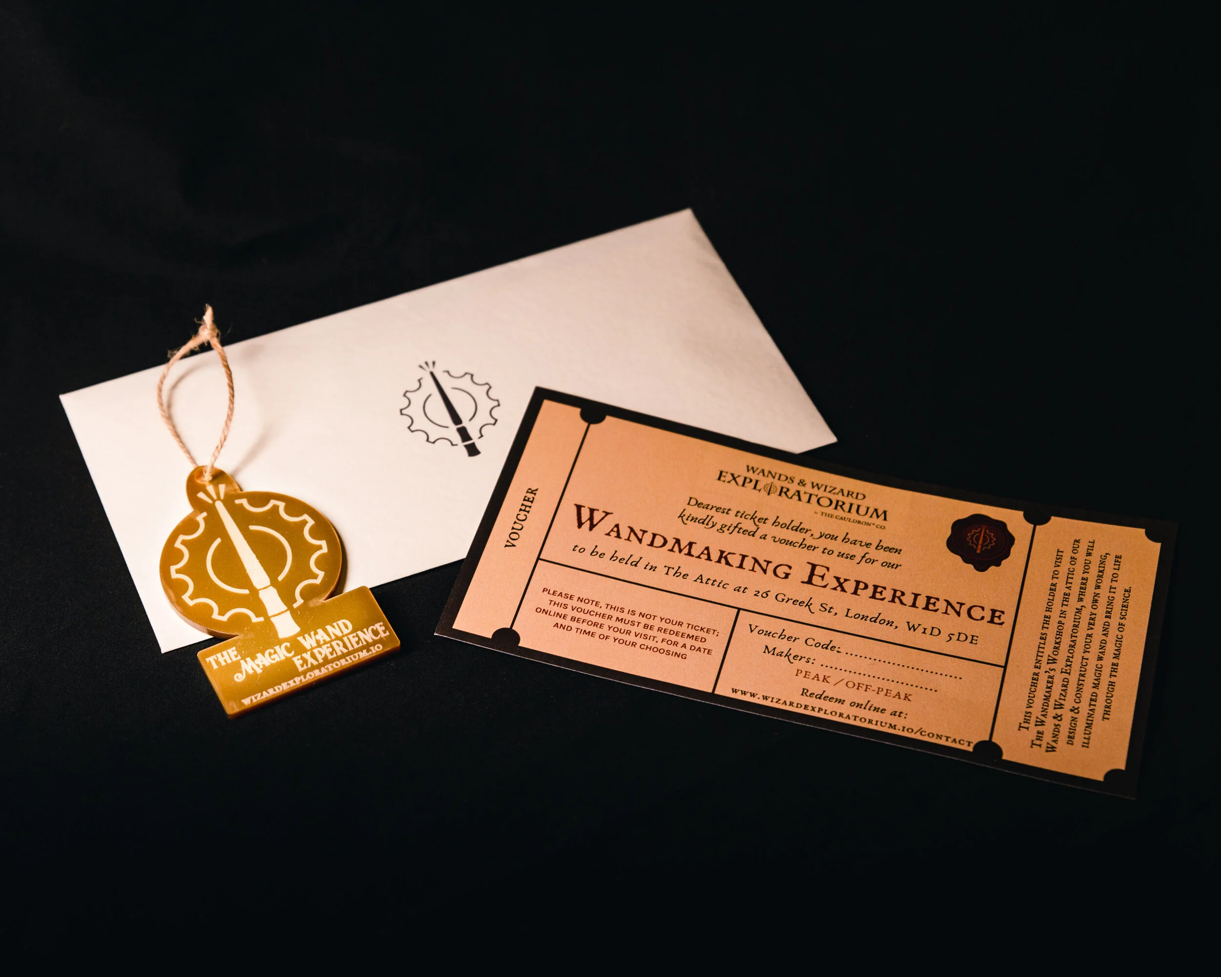 Purchase paper gift tickets and e-Ticket vouchers for the Magic Wand Experience!