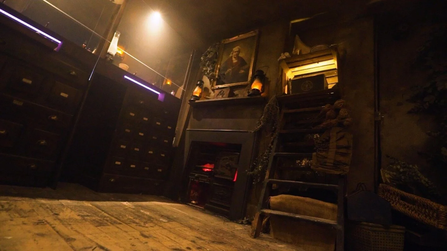 Our Wandmaker's Workshop, up in the Attic of our venue 😍 ⠀
⠀
#wandmakersworkshop #soho #magic #magicalvenue #london #magicwands